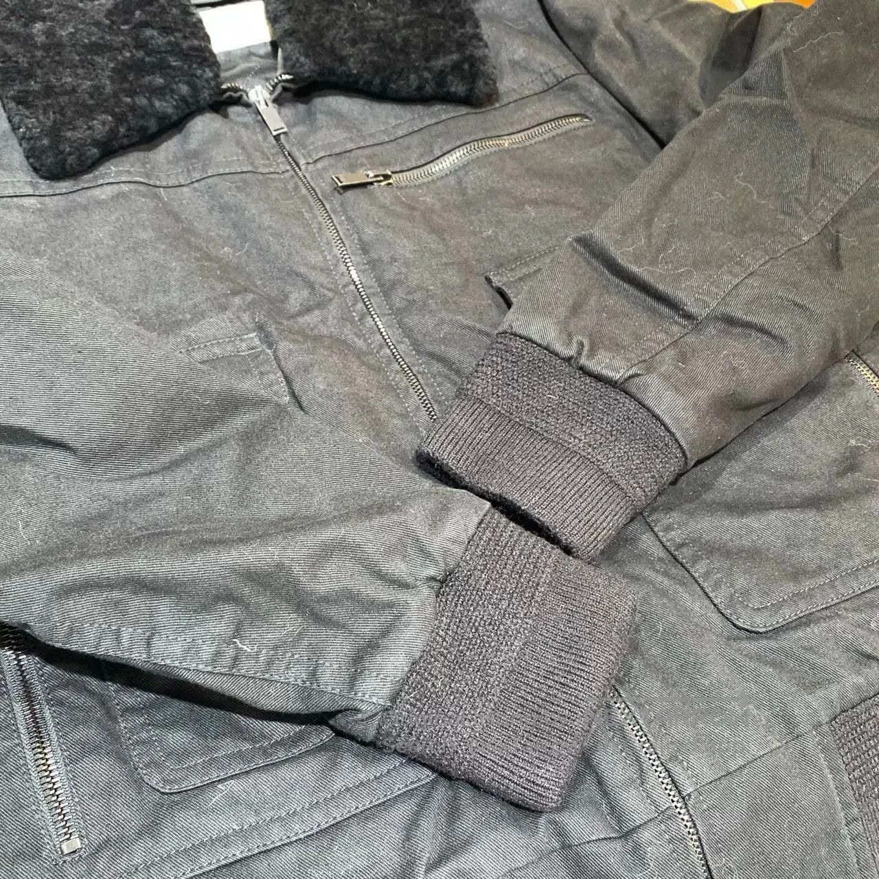 Saint Laurent Paris Saint Laurent Fur Collar Wool Jacket. Size XS / US 0-2 / IT 36-38 - 3 Thumbnail
