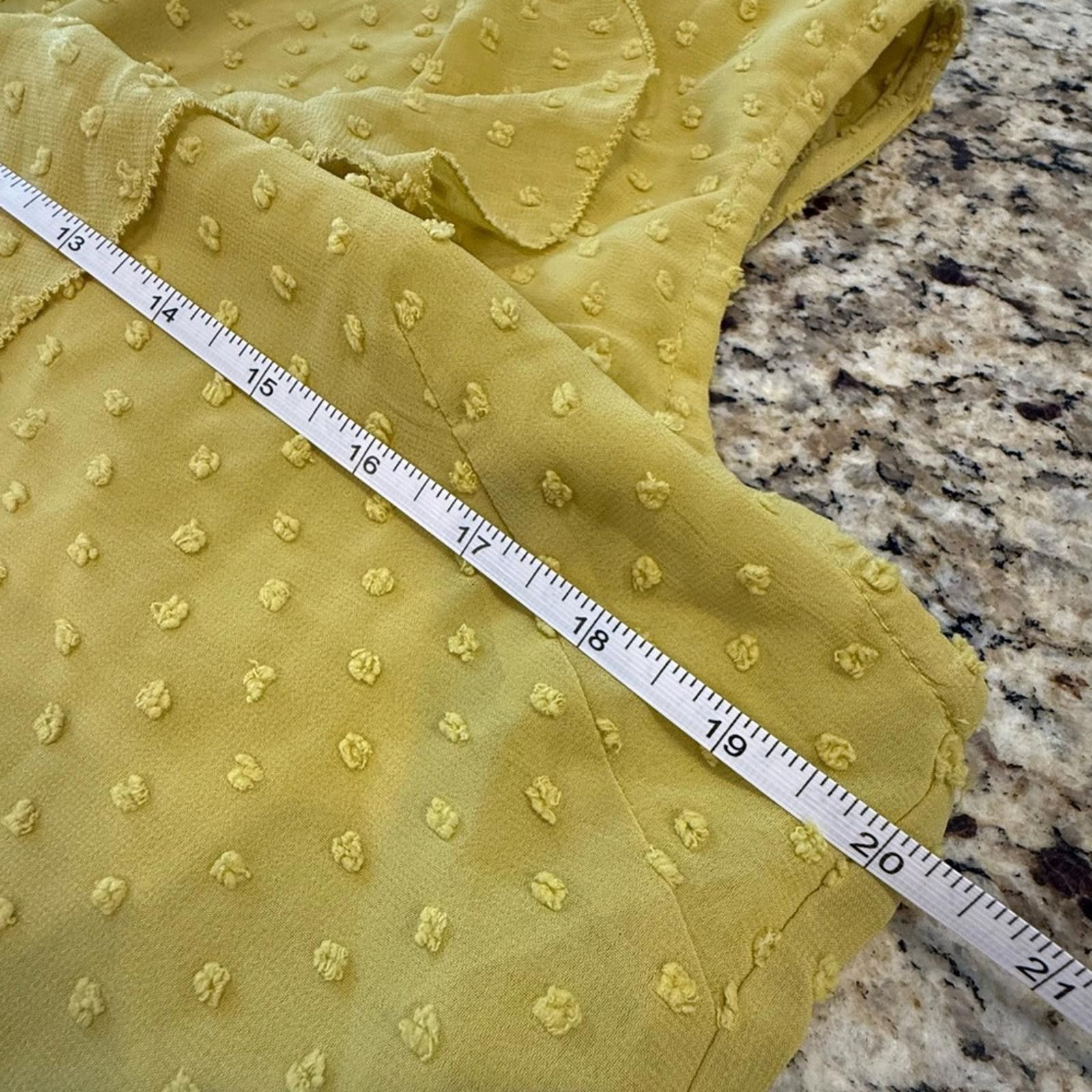Other Wishlist Apparel mustard yellow Swiss dot sleeveless top M Size M / US 6-8 / IT 42-44 - 11 Thumbnail
