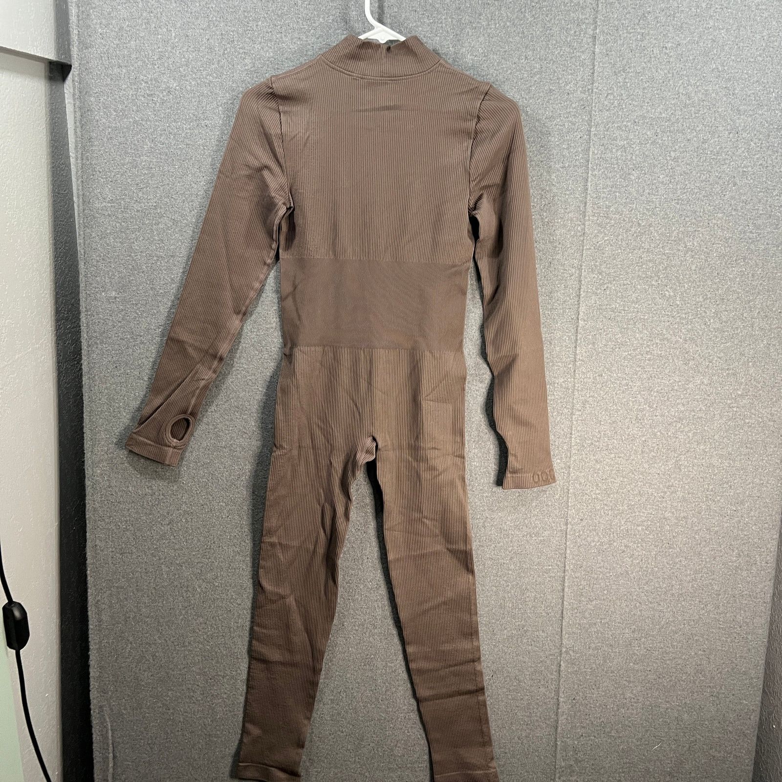 Other OQQ Women Long Sleeve Yoga Jumpsuits Workout Ribbed Size M / US 6-8 / IT 42-44 - 2 Thumbnail