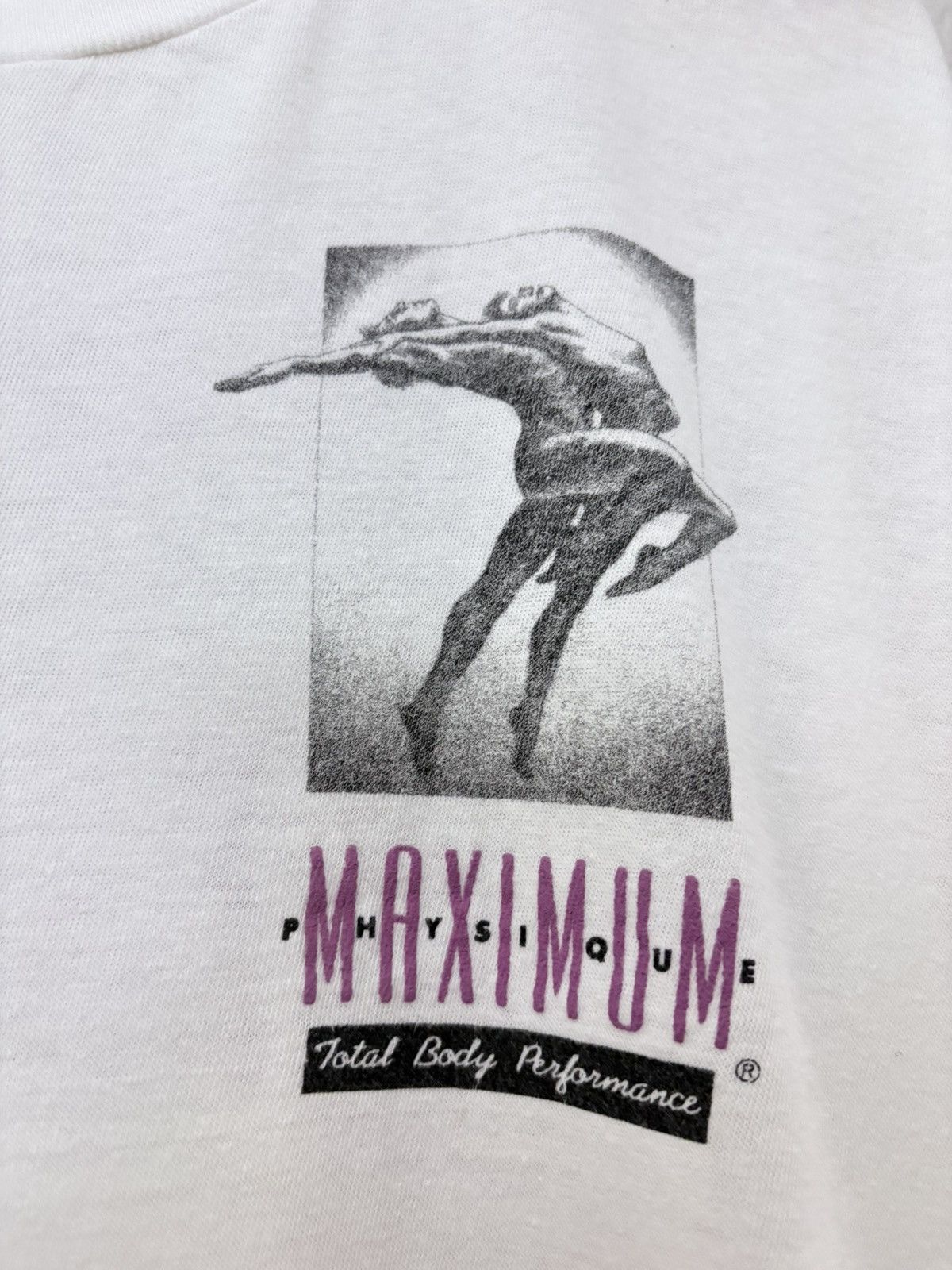 Vintage 80’s Maximum Physique Total Body Performance Tee Size US XL / EU 56 / 4 - 5 Thumbnail