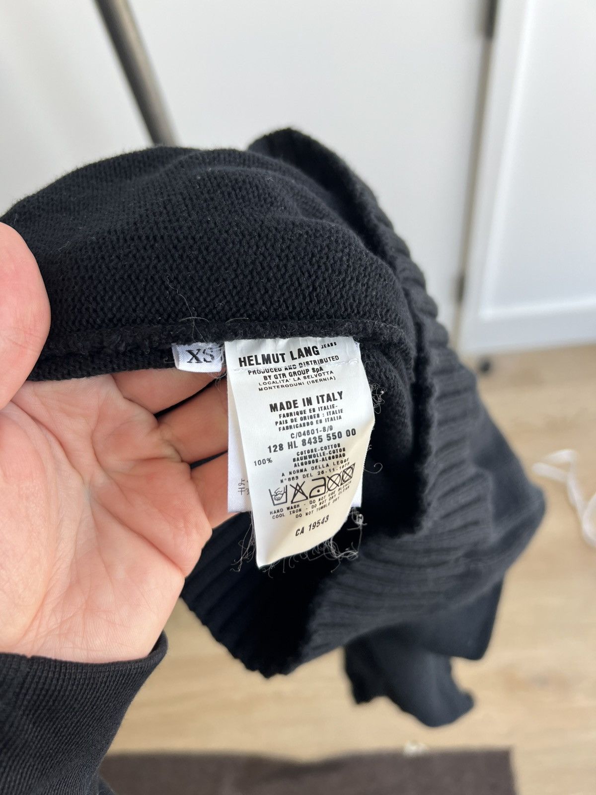 Helmut Lang AW99 Hooded Knit Vest Size US XS / EU 42 / 0 - 7 Thumbnail