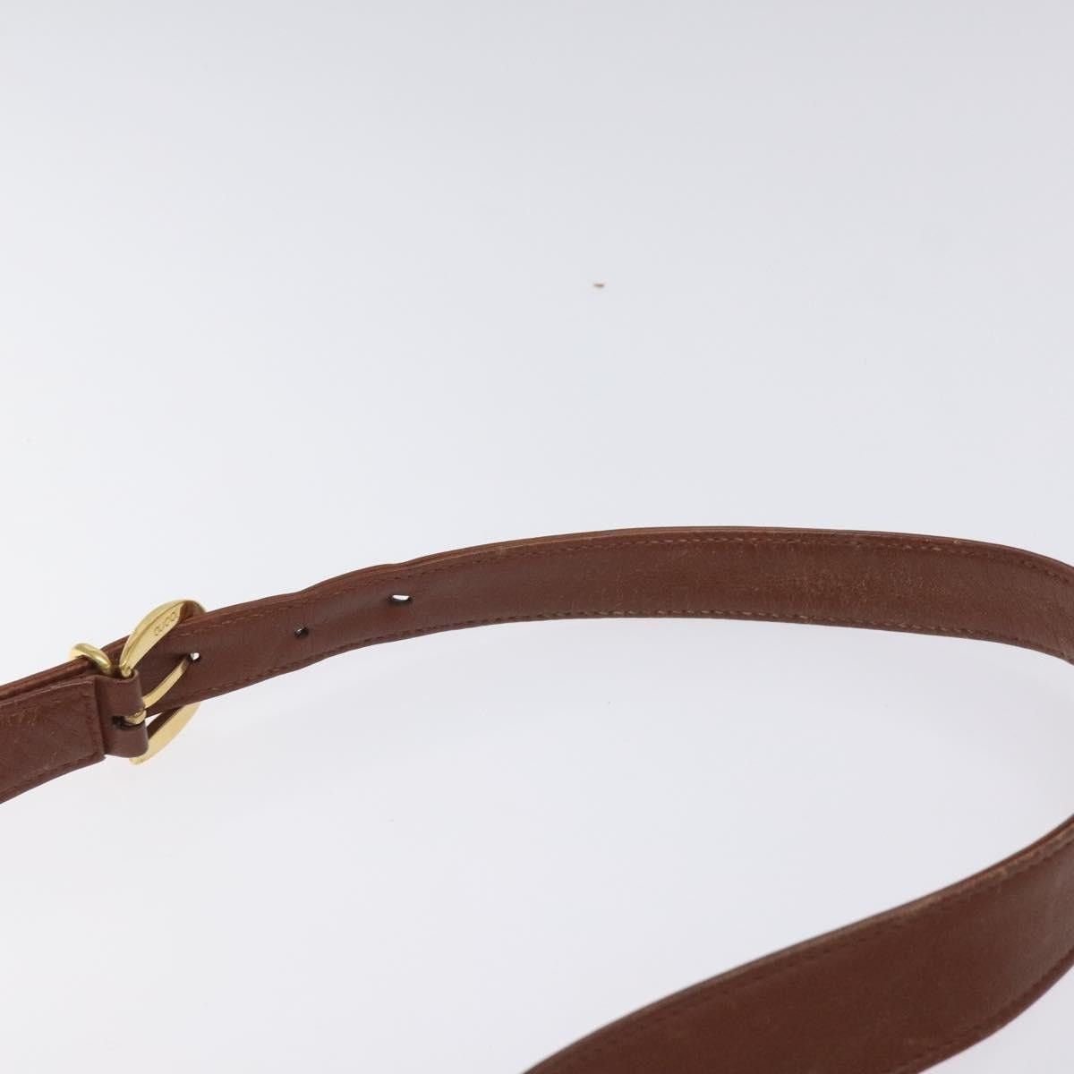 Gucci GUCCI Bamboo Shoulder Bag Leather Brown Gold 001 14 001 14 Size ONE SIZE - 8 Thumbnail