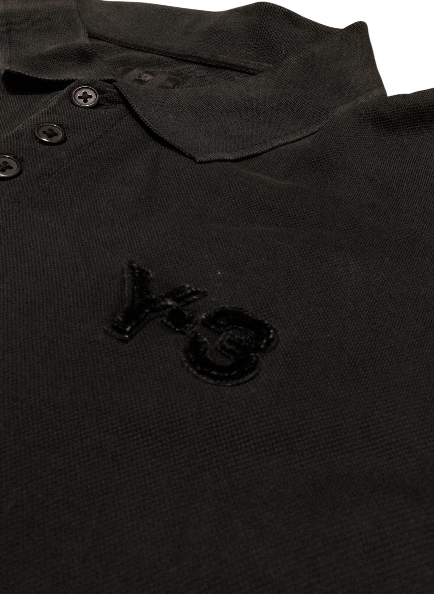 Adidas × Y-3 🔥Nice Y-3 YOHJI YAMAMOTO ADIDAS Polo Tee Shirt Size US L / EU 52-54 / 3 - 5 Thumbnail