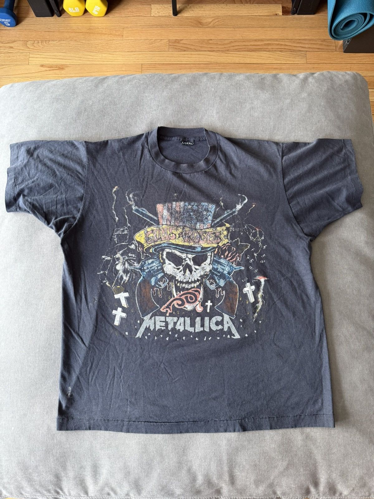 Guns N' Roses Guns N’ Roses x Metallica vintage t-shirt Size US XL / EU 56 / 4 - 3 Thumbnail
