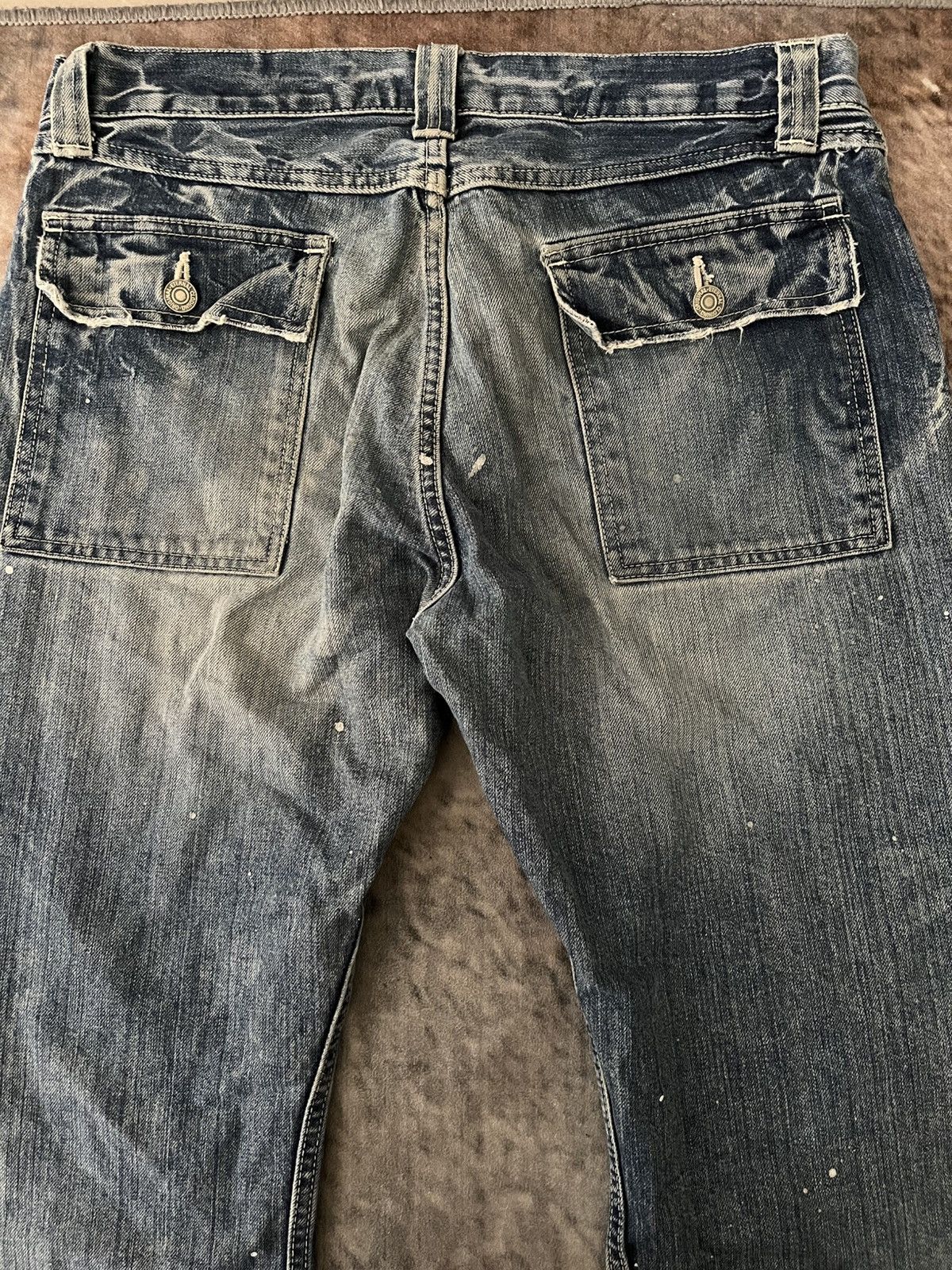 Eternal × Japanese Brand × Vintage Baggy Eternal Workwear Denim Size US 34 / EU 50 - 5 Thumbnail