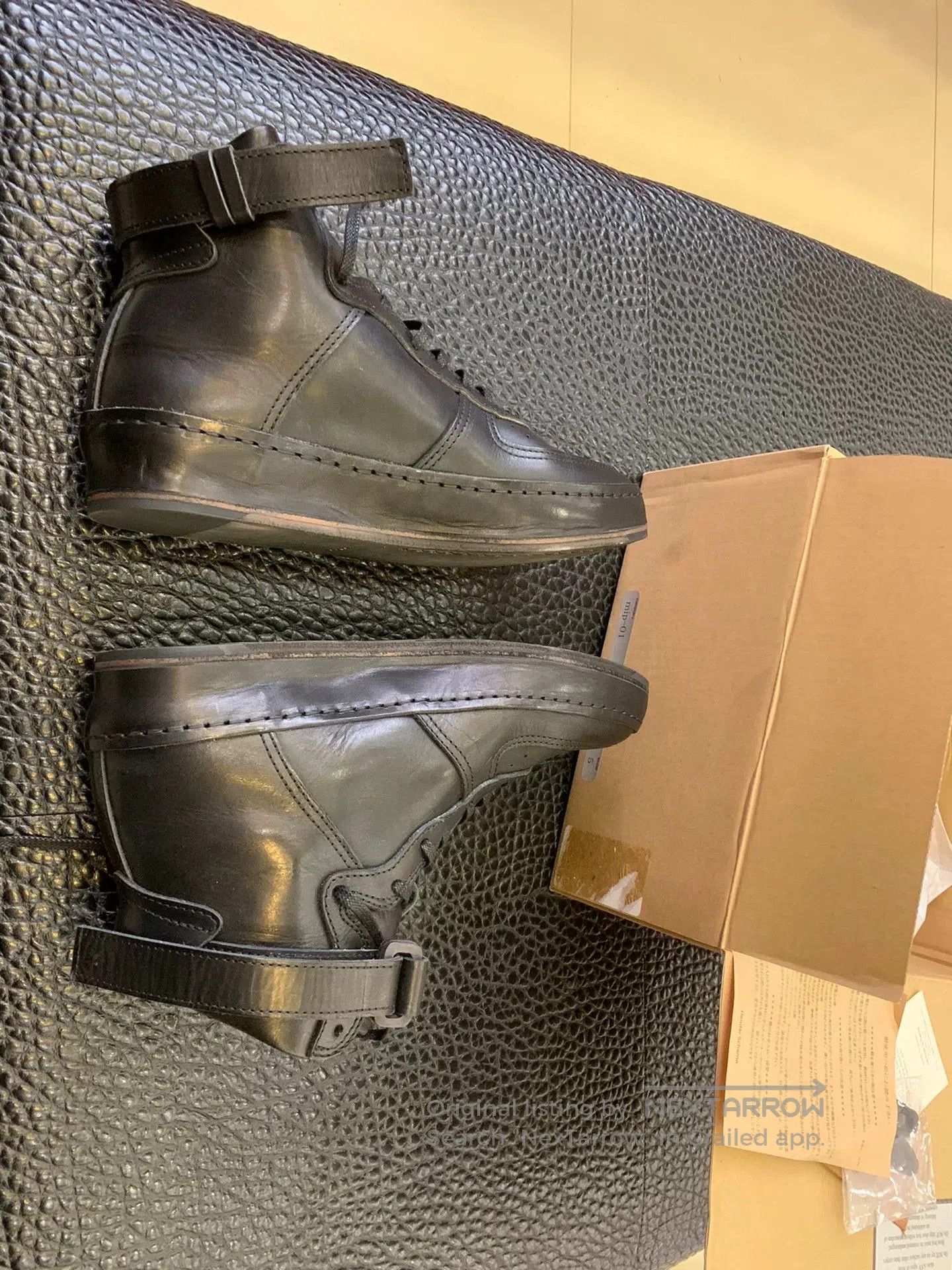 Hender Scheme handmade black leather high. Size US 5 / EU 37 - 8 Thumbnail