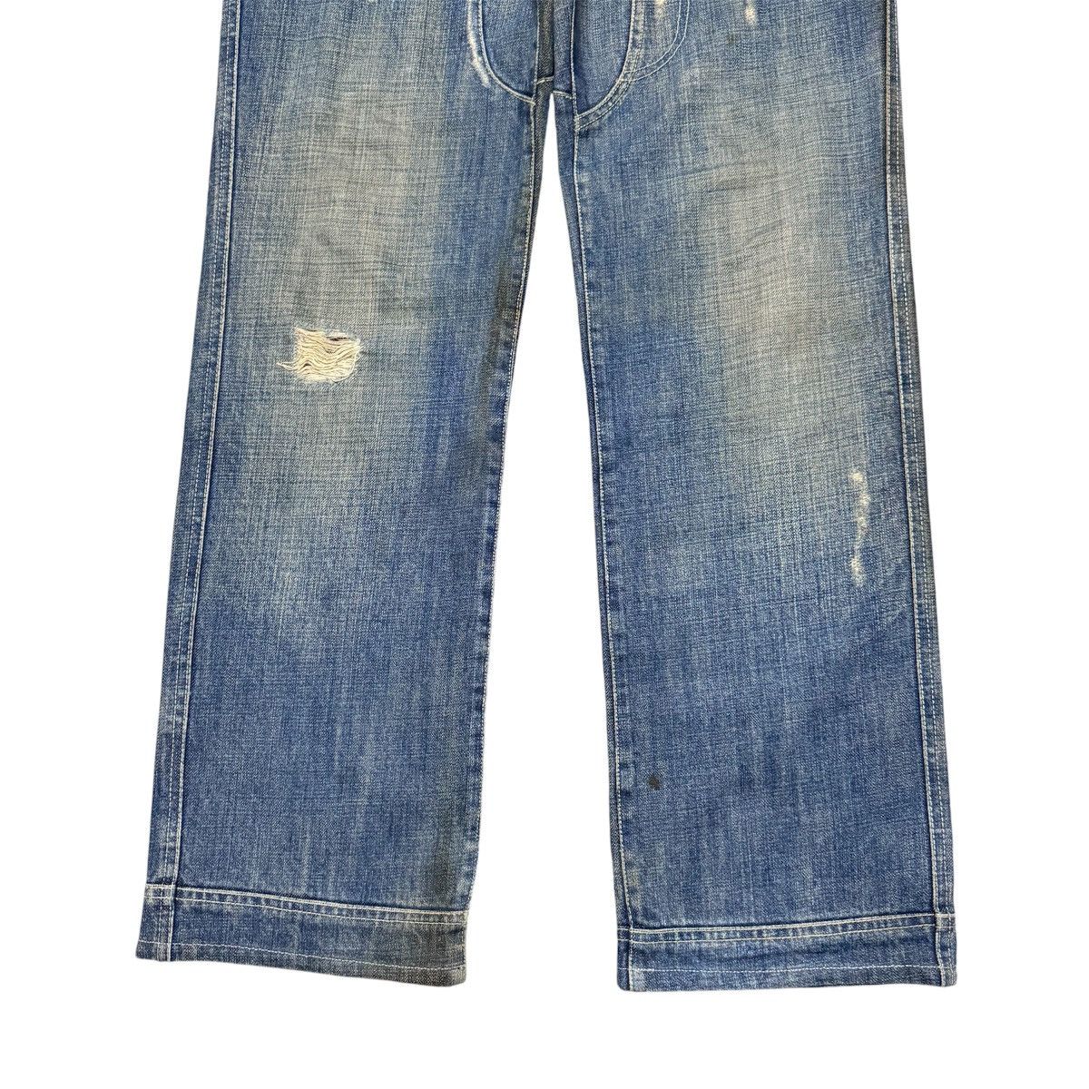 Nicole Club Monsieur Nicole Reconstructed Denim Jeans 20471120 Size US 31 - 6 Thumbnail