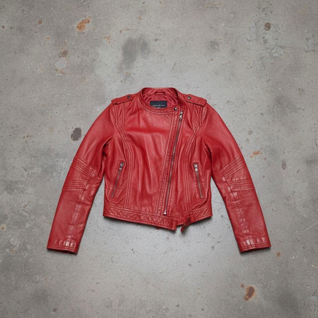 Gucci The Asymmetrical Moto Leather Jacket Size ONE SIZE - 1 Thumbnail