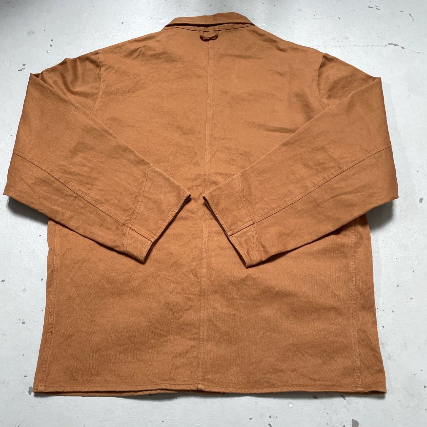 18 East VINTAGE 18 East Chore Coat Jacket Western Canvas 2XL Ochre Unisex Adults NWT Size US XXL / EU 58 / 5 - 7 Thumbnail