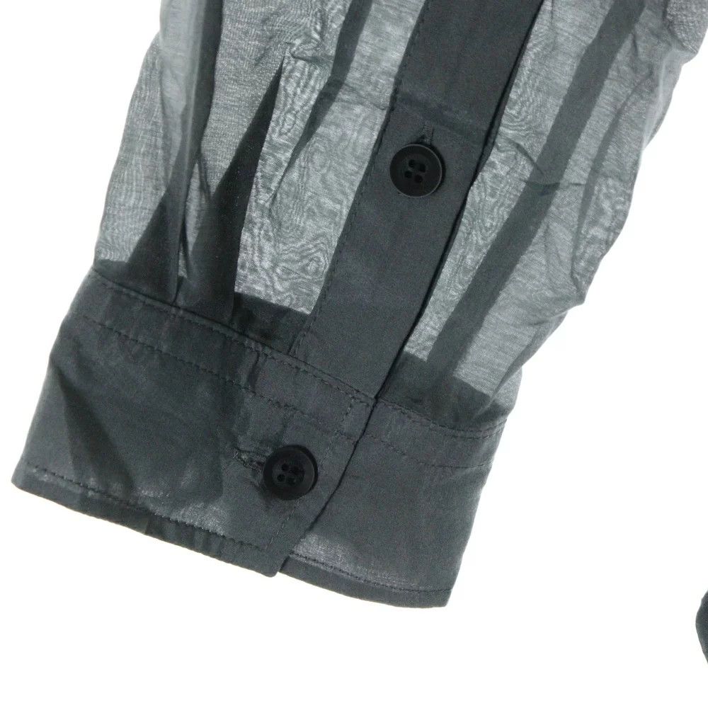Yohji Yamamoto Yohji Yamamoto POUR HOMME // 24S Silk Shirt Blouse Size US M / EU 48-50 / 2 - 6 Thumbnail