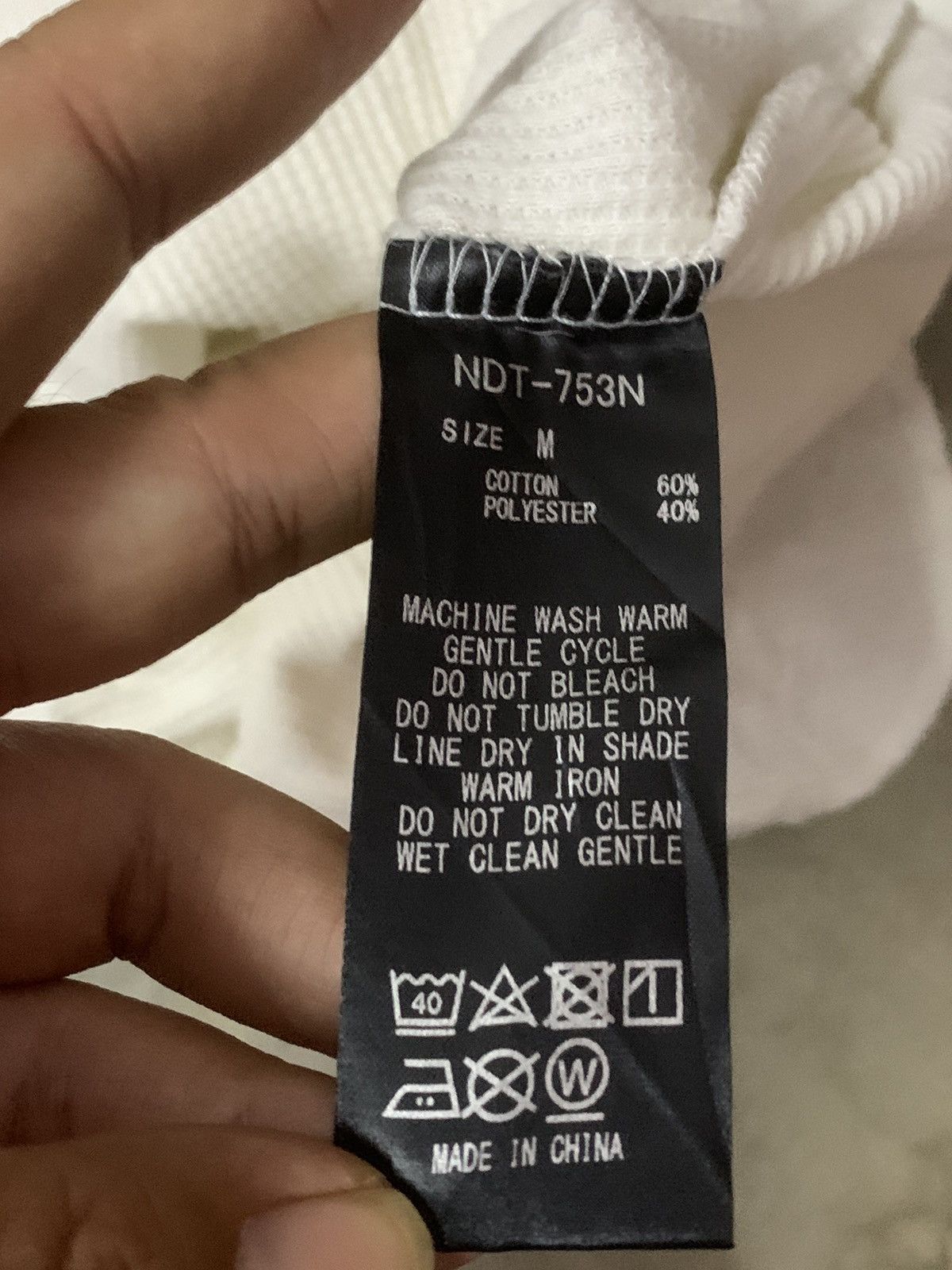 Number (N)ine Number (N)ine Denim Plain Singlet Tee Size US M / EU 48-50 / 2 - 4 Thumbnail