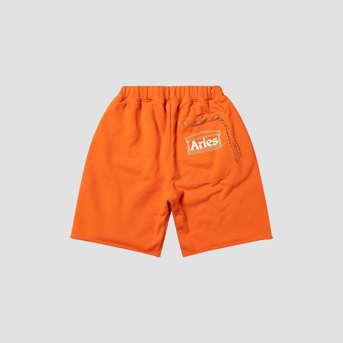 Aries Premium Temple Sweatshorts Orange