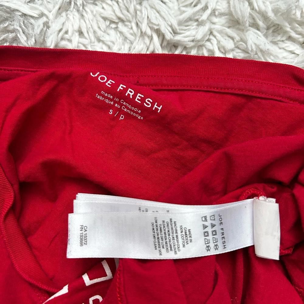 Designer Joe Fresh Red Canada Graphic Tee - Size Small Size S / US 4 / IT 40 - 4 Thumbnail