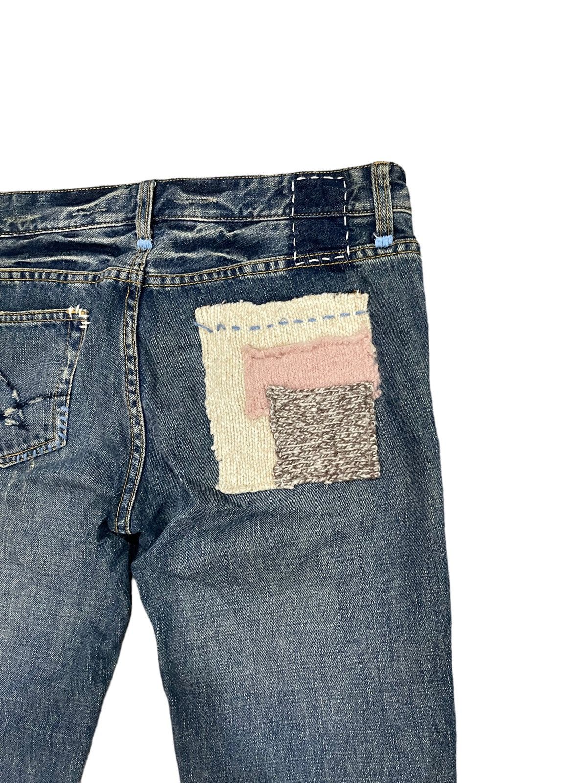 Japanese Brand RARE ! Vintage Flash Report Distressed Style Kapital Design Size US 32 / EU 48 - 10 Thumbnail