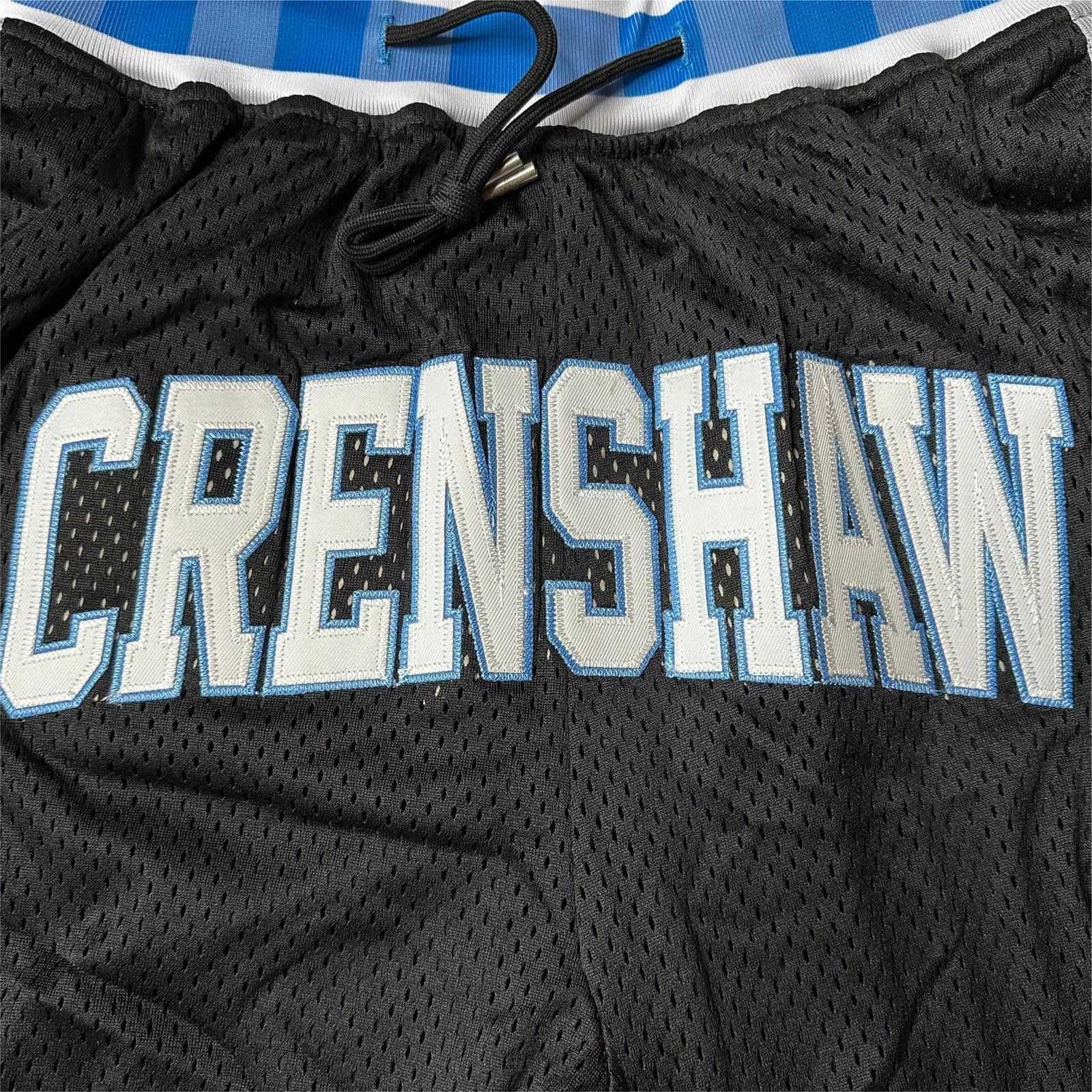 Designer NWT Headgear Crenshaw Nipsey Basketball Shorts Black Men’s M Size US 32 / EU 48 - 3 Thumbnail