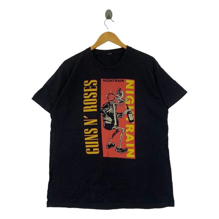 Tultex Vintage GUNS N’ ROSES NIGHTRAIN Single Tee Shirt Top Size US L / EU 52-54 / 3 - 1 Thumbnail