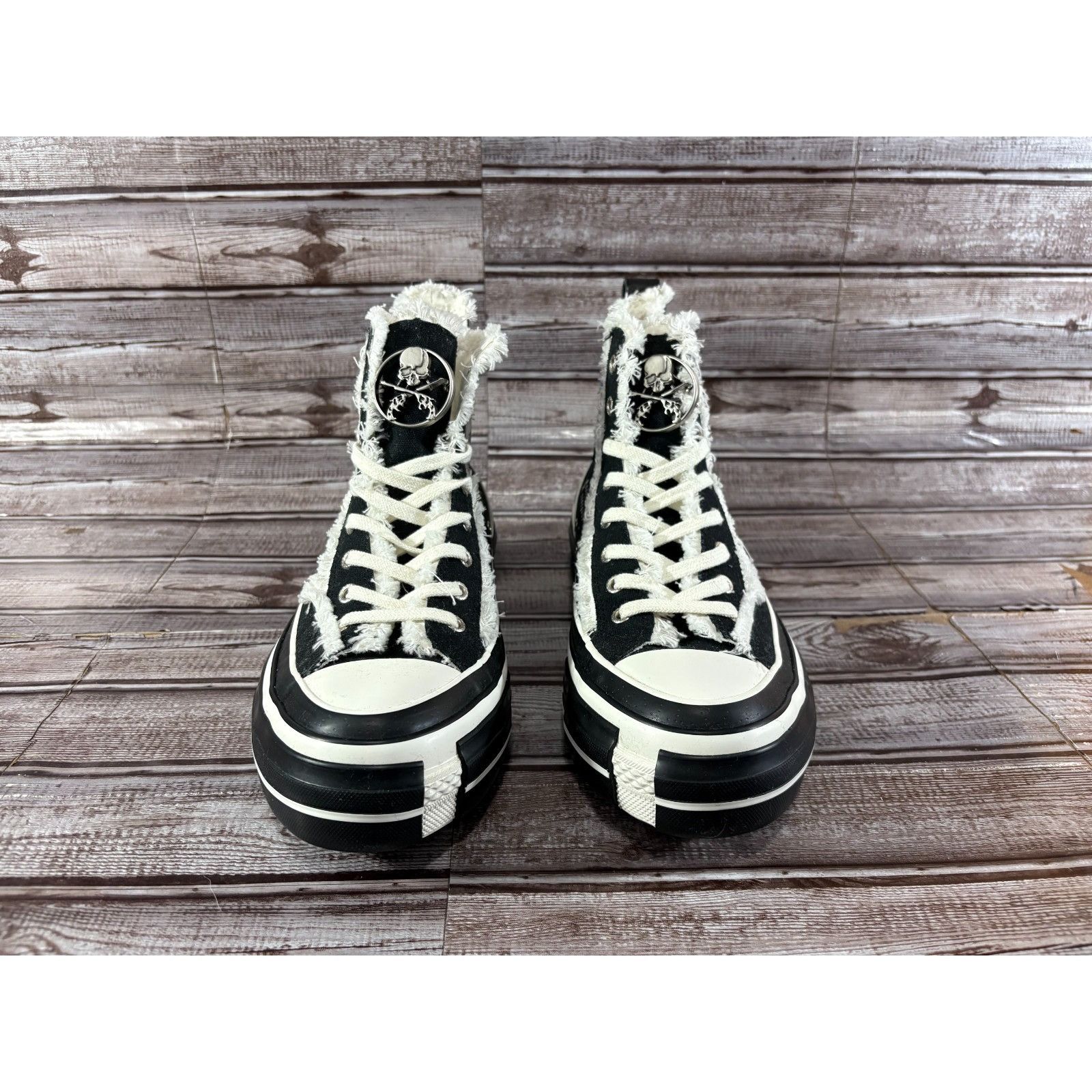 Mastermind World xVESSEL X Roarguns X MASTERMIND Guns N' Skull Highs sneakers Size US 8.5 / EU 41-42 - 2 Thumbnail
