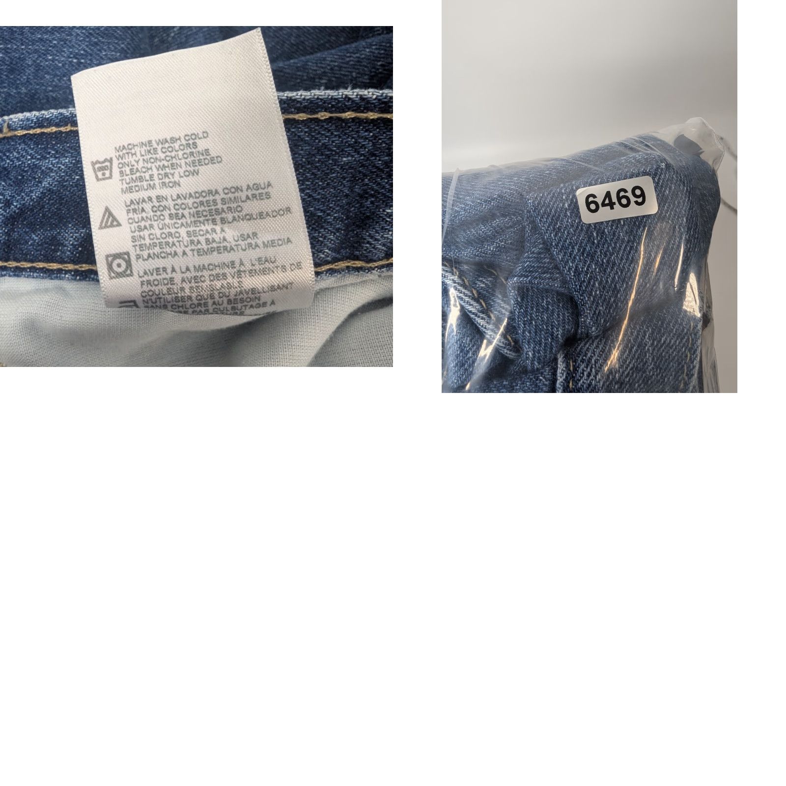Dickies Dickies Jeans Men 5-Pocket Straight Relaxed Fit Blue 44x32 Denim Cotton Workwear Big & Tall W Mens Size US 44 / EU 60 - 9 Thumbnail