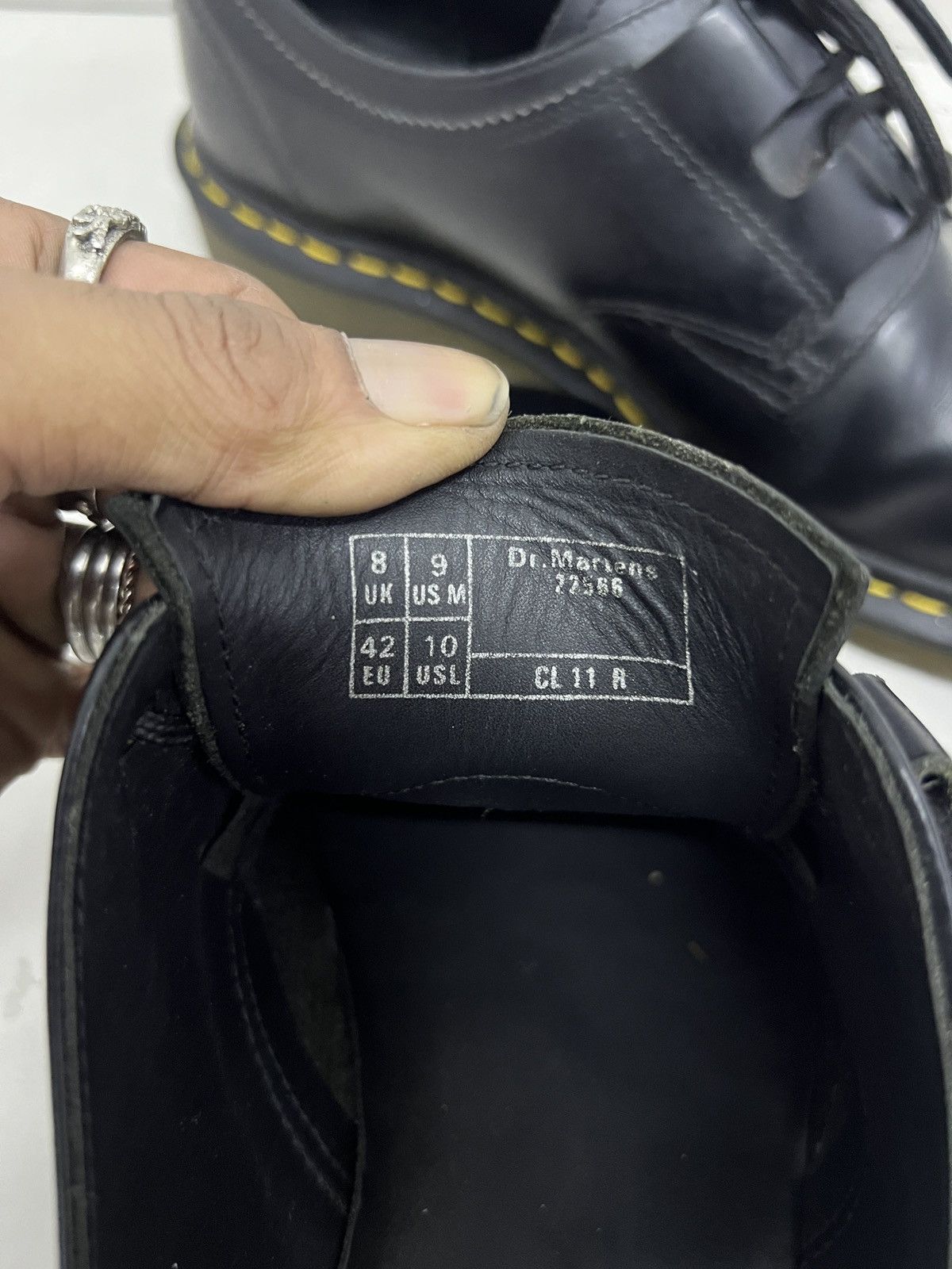 Dr. Martens × Engineered Garments Dr.Martens ENGINEERED GARMENTS Made In England Black Size US 9 / EU 42 - 6 Thumbnail