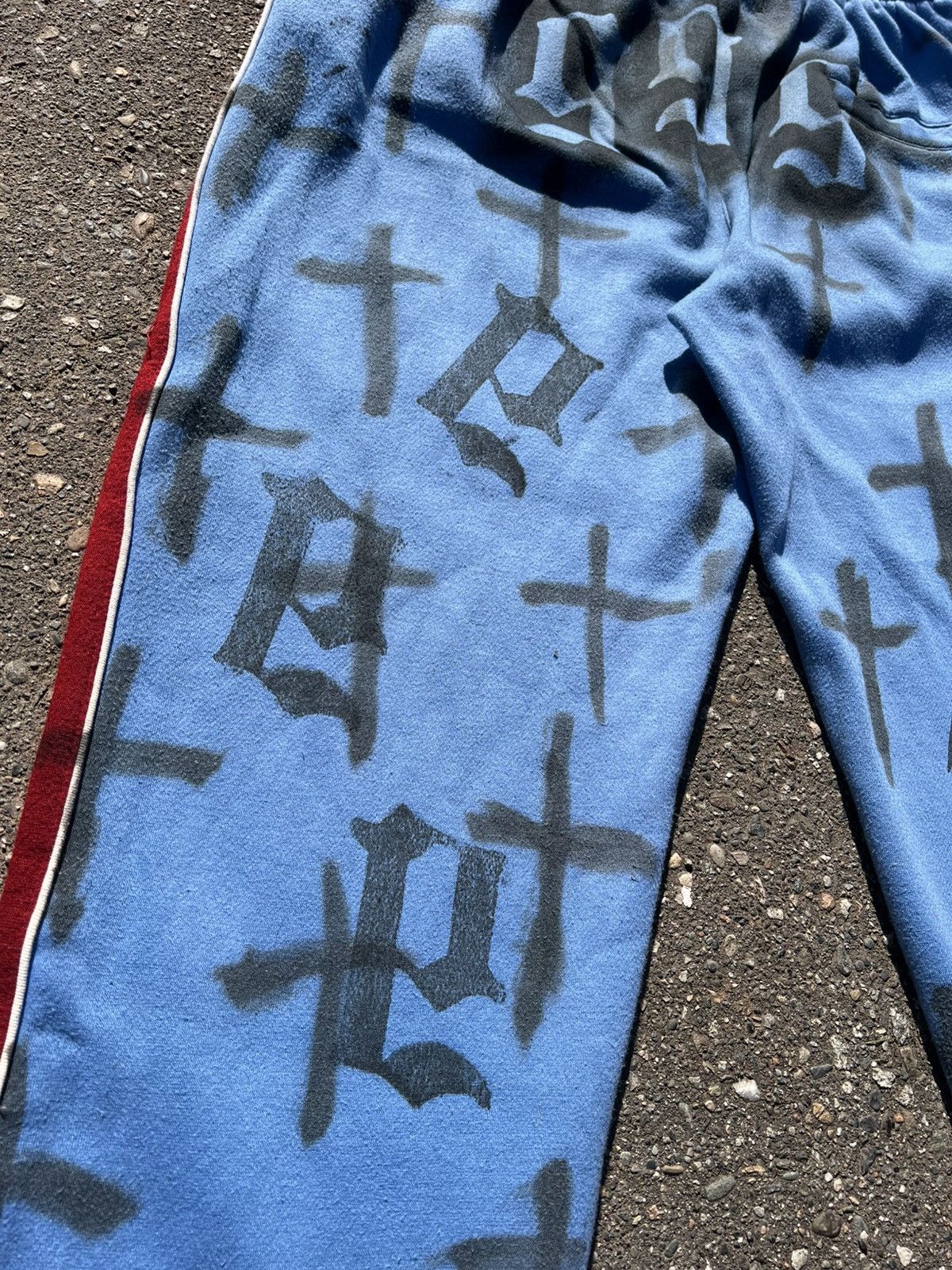 Vintage NovocentoNovantanove stencil baggy sweatpants Size US 36 / EU 52 - 4 Thumbnail