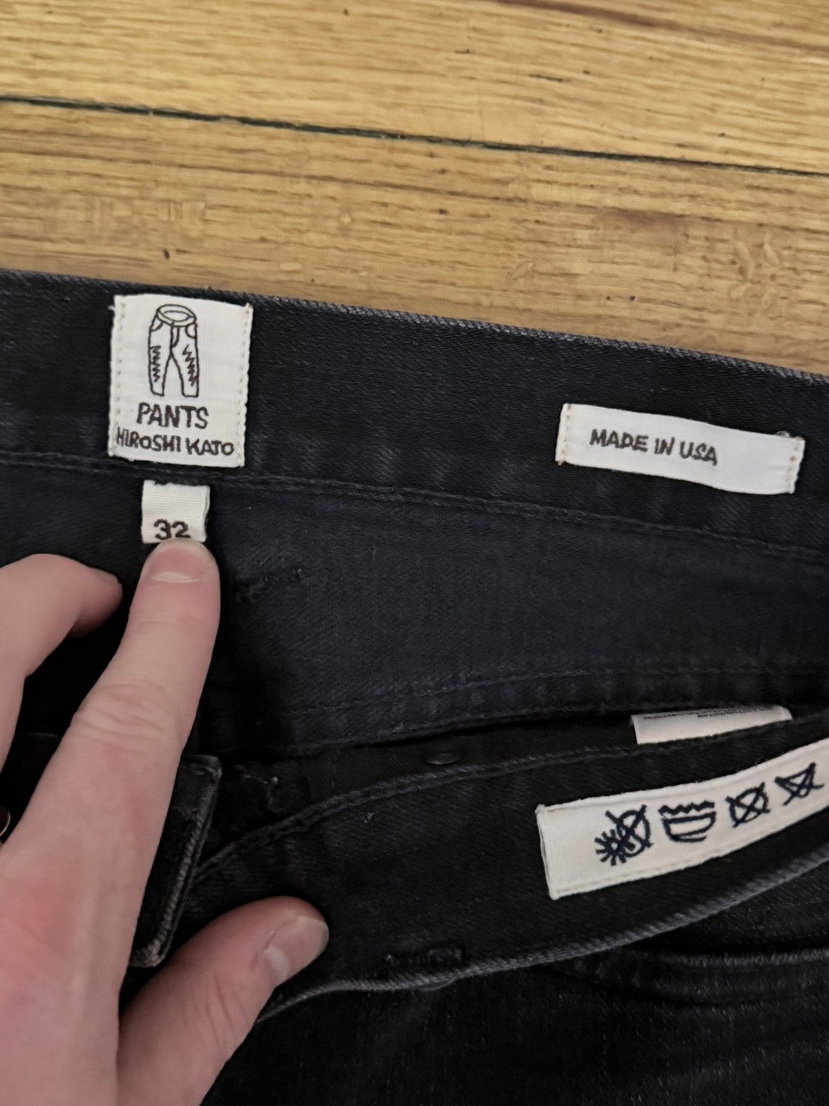 Hiroshi Kato Japanese Selvedge Denim Size US 32 / EU 48 - 2 Thumbnail