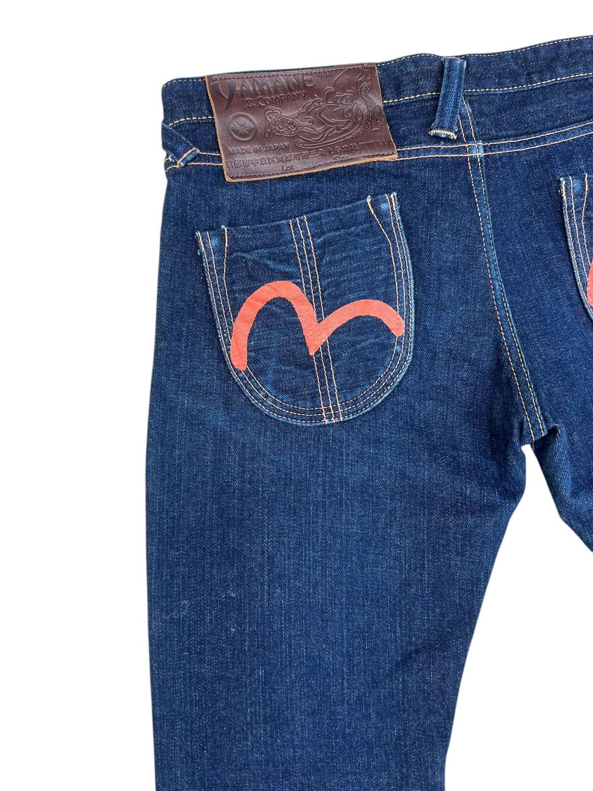 Evisu × Vintage Vintage Evisu Yamane Selvedge Denim Bootcut Jeans Size 29" - 14 Thumbnail