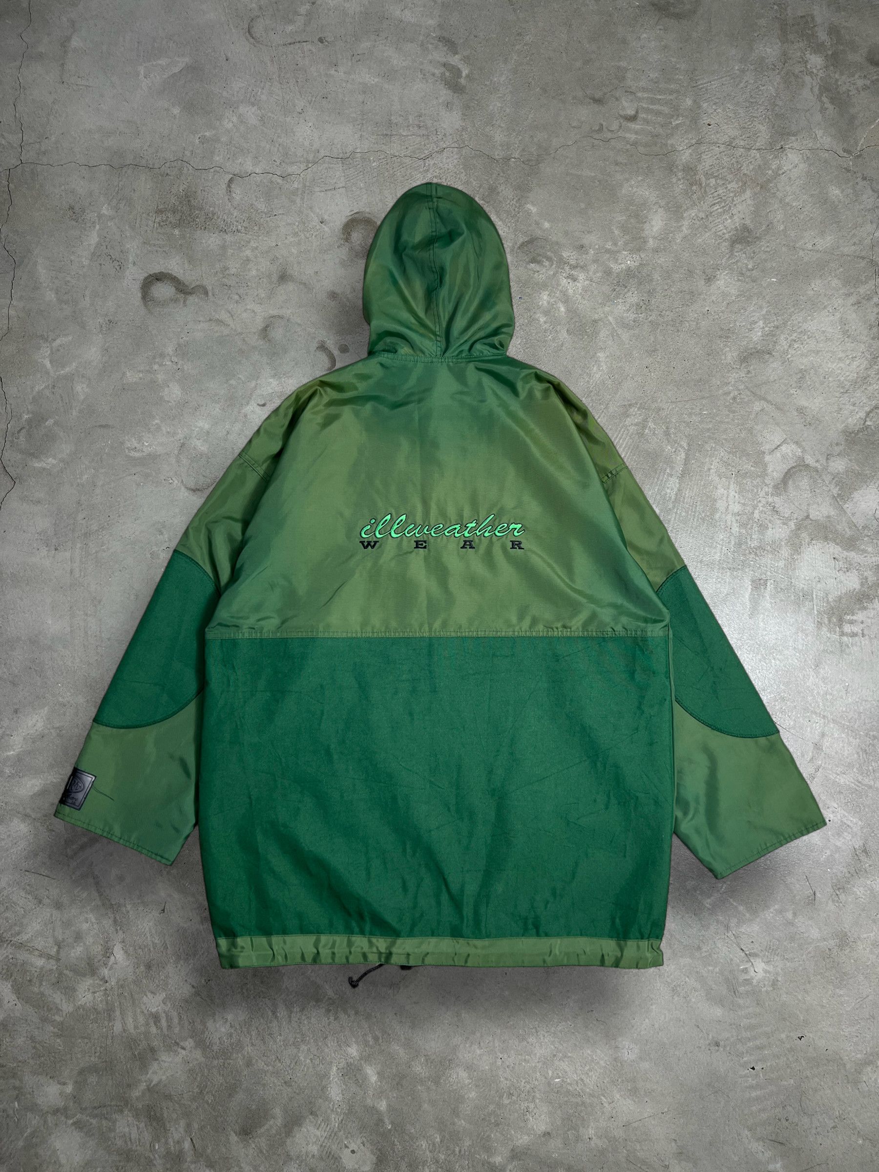 Japanese Brand × Vintage Vintage 90s CONART Illweather Wear Nylon Hoodie (L) JK367 Size US L / EU 52-54 / 3 - 3 Thumbnail