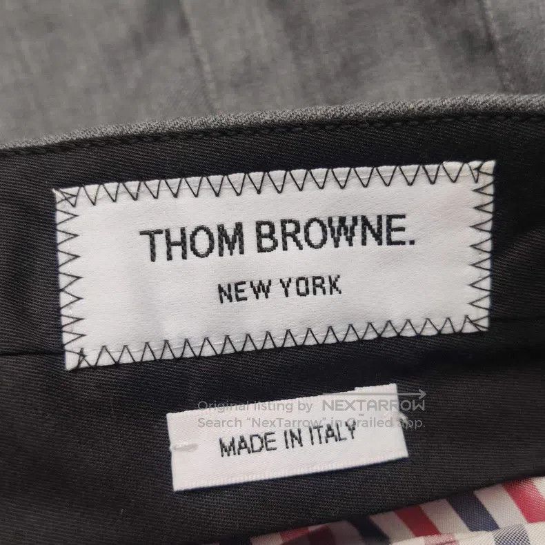 Thom Browne Thom Browne Wool Pleated Skirt Size 27" / US 4 / IT 40 - 7 Thumbnail