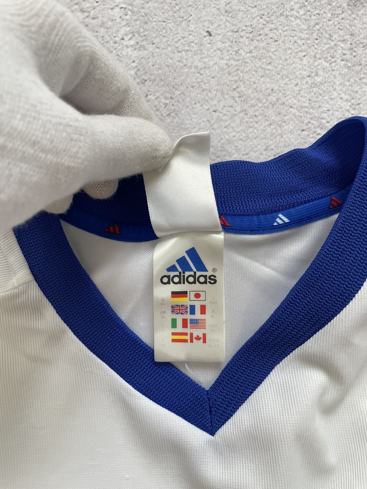 Adidas Adidas France National Team 2002-2004 Away Football Jersey Size US XL / EU 56 / 4 - 6 Thumbnail