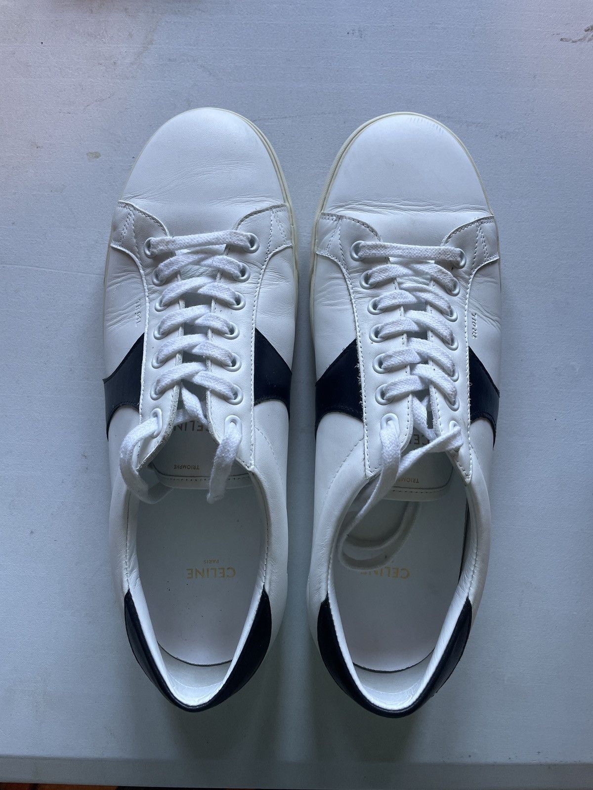 Celine × Hedi Slimane Celine 2021 Hedi TR01 Triomphe Low Sneakers 