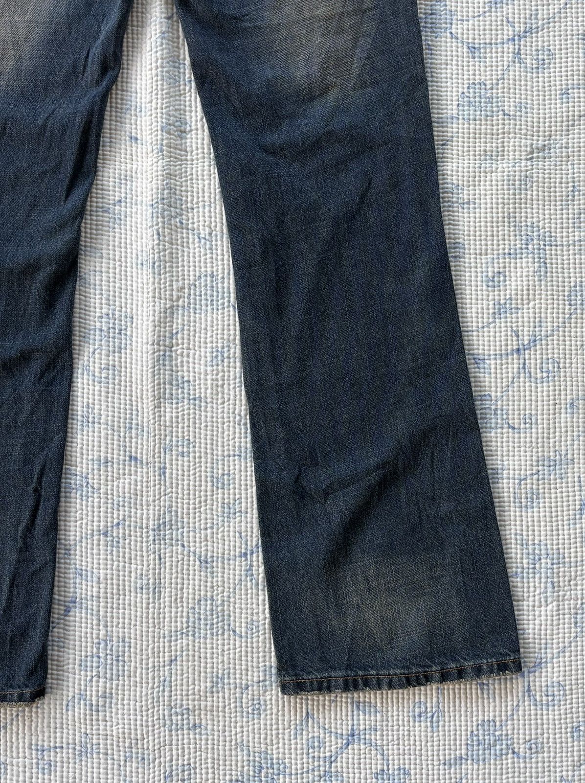 Other Africa Taro Streetwear Distressed Flared Denim Size US 30 / EU 46 - 12 Thumbnail