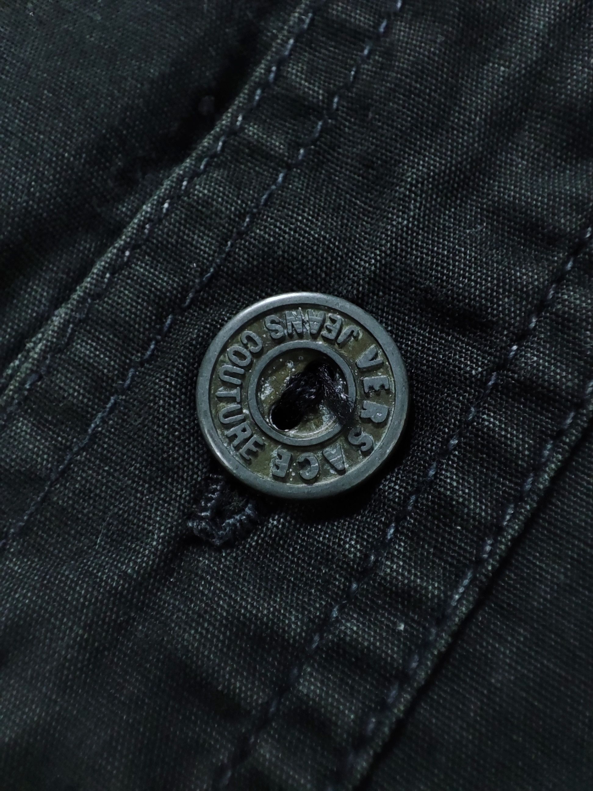 Other Vintage Versace faded metal button shirt Size US L / EU 52-54 / 3 - 15 Thumbnail