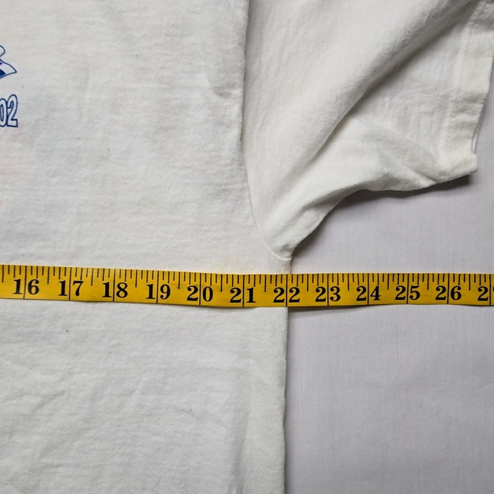 Jerzees Vintage NCRS National Monterey T-shirt L Corvette White Tee Size US L / EU 52-54 / 3 - 6 Thumbnail