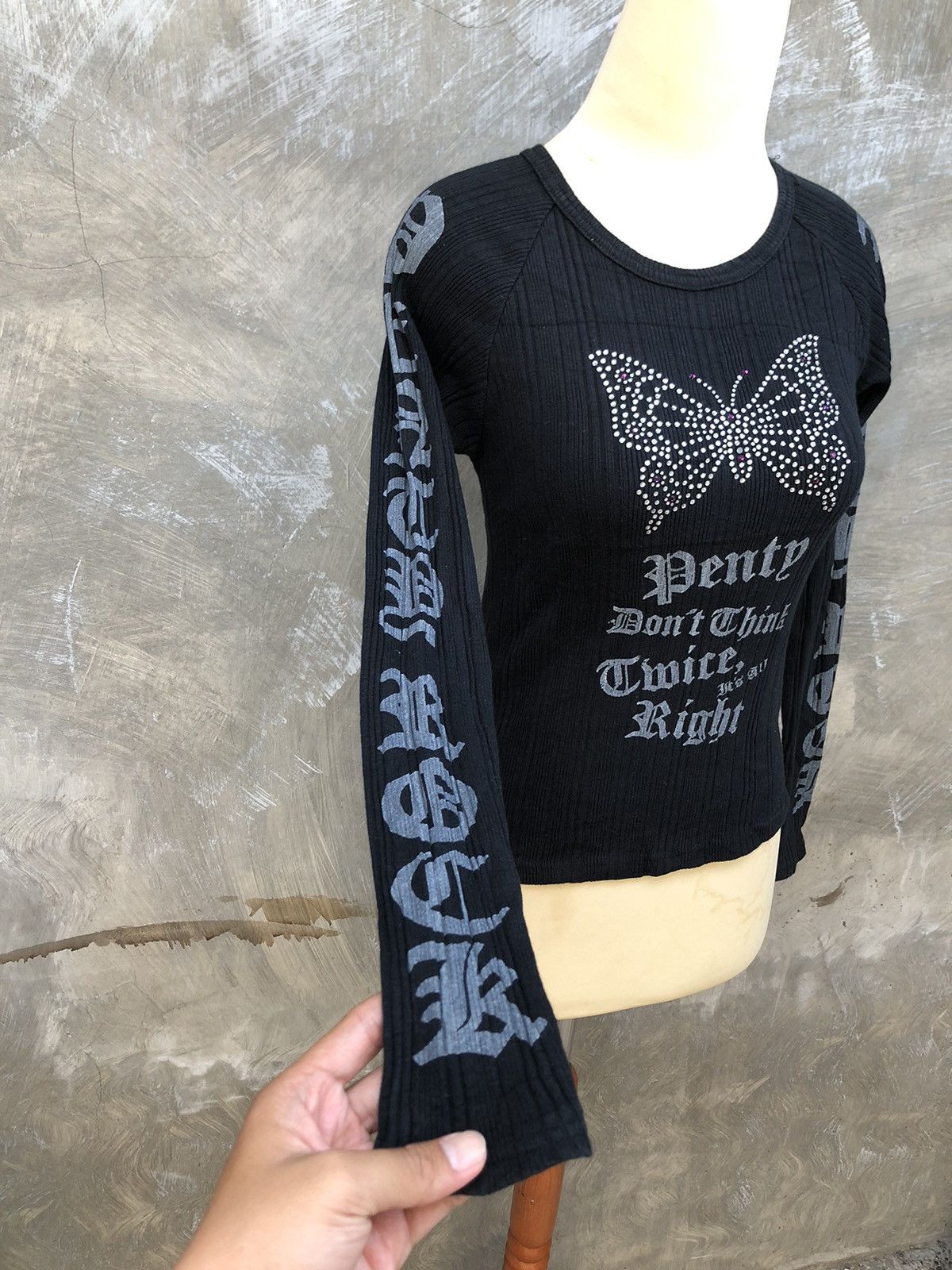 If Six Was Nine Y2K Penty’s Longsleeve Chrome Hearts Style Size XL / US 12-14 / IT 48-50 - 3 Thumbnail
