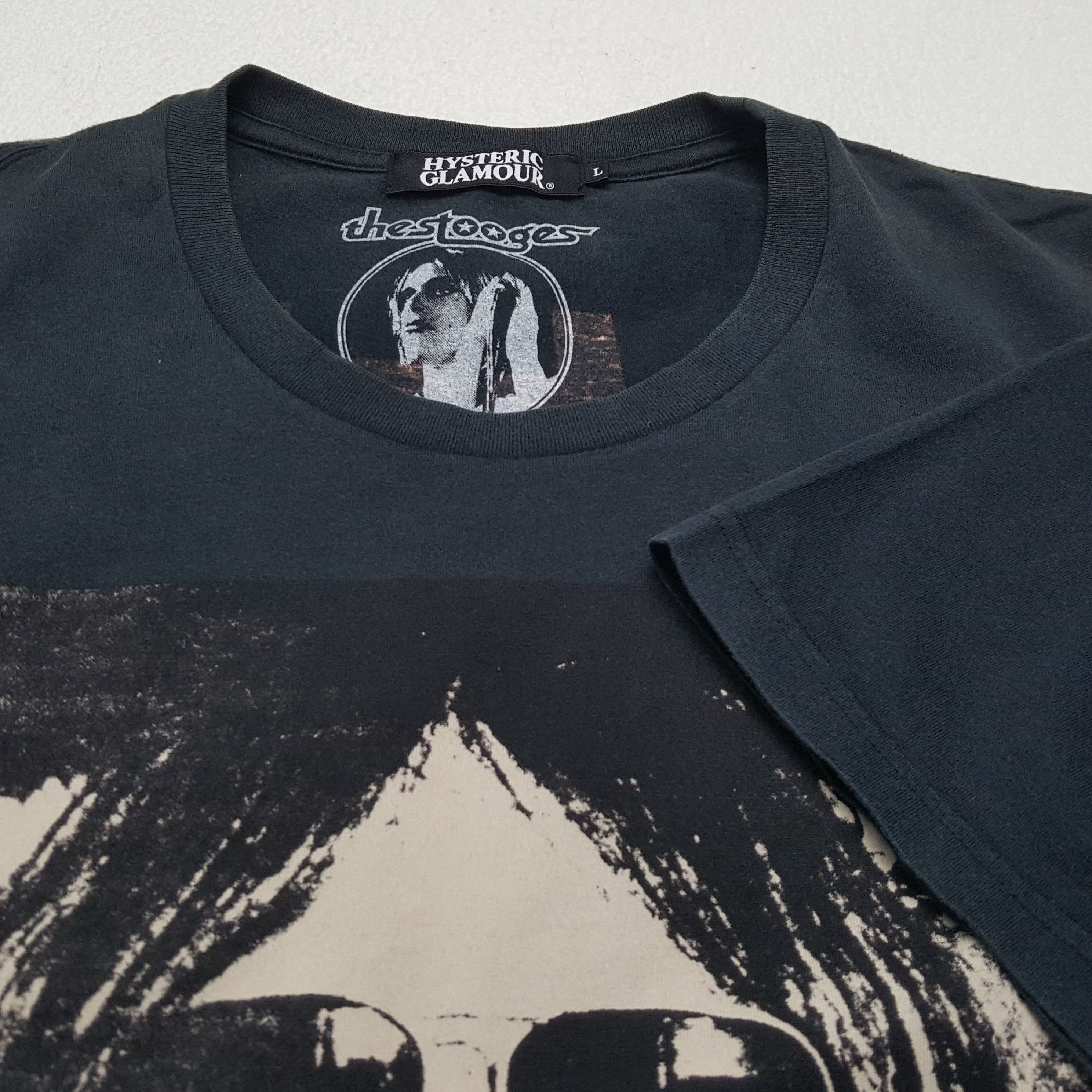 Hysteric Glamour × Japanese Brand × Vintage HYSTERIC GLAMOUR X THE STOOGES Photo Print Style Tshirt Size US M / EU 48-50 / 2 - 7 Thumbnail