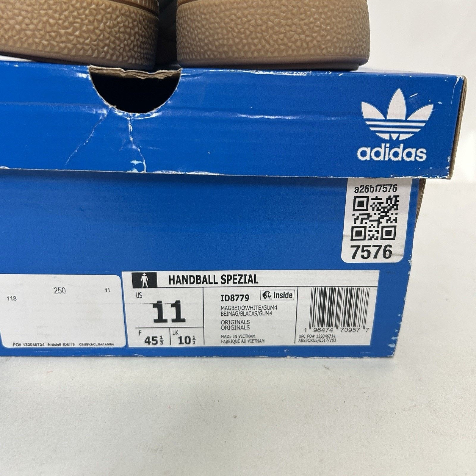 Adidas adidas Handball Spezial 'Magic Beige Gum' ID8779 Size US 10.5 / EU 43-44 - 5 Thumbnail