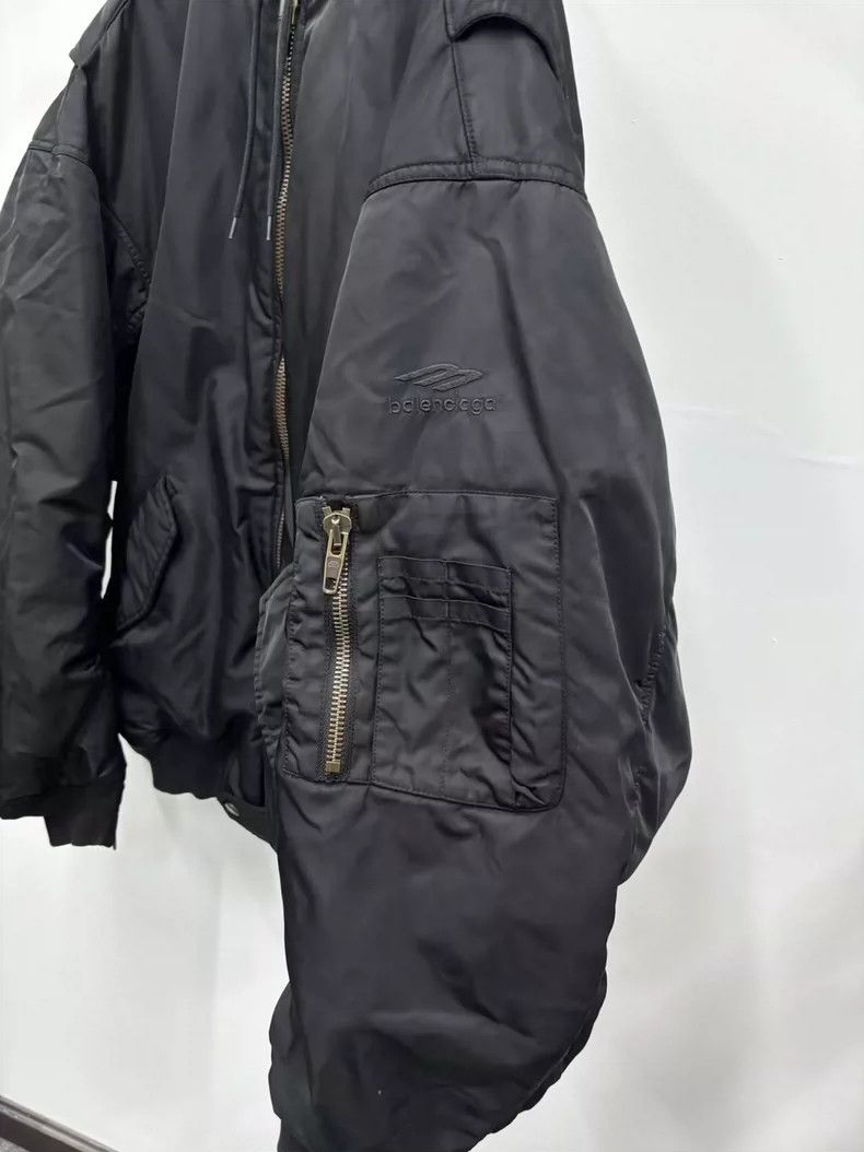 Balenciaga Balenciaga Hooded Jacket Size US M / EU 48-50 / 2 - 2 Thumbnail