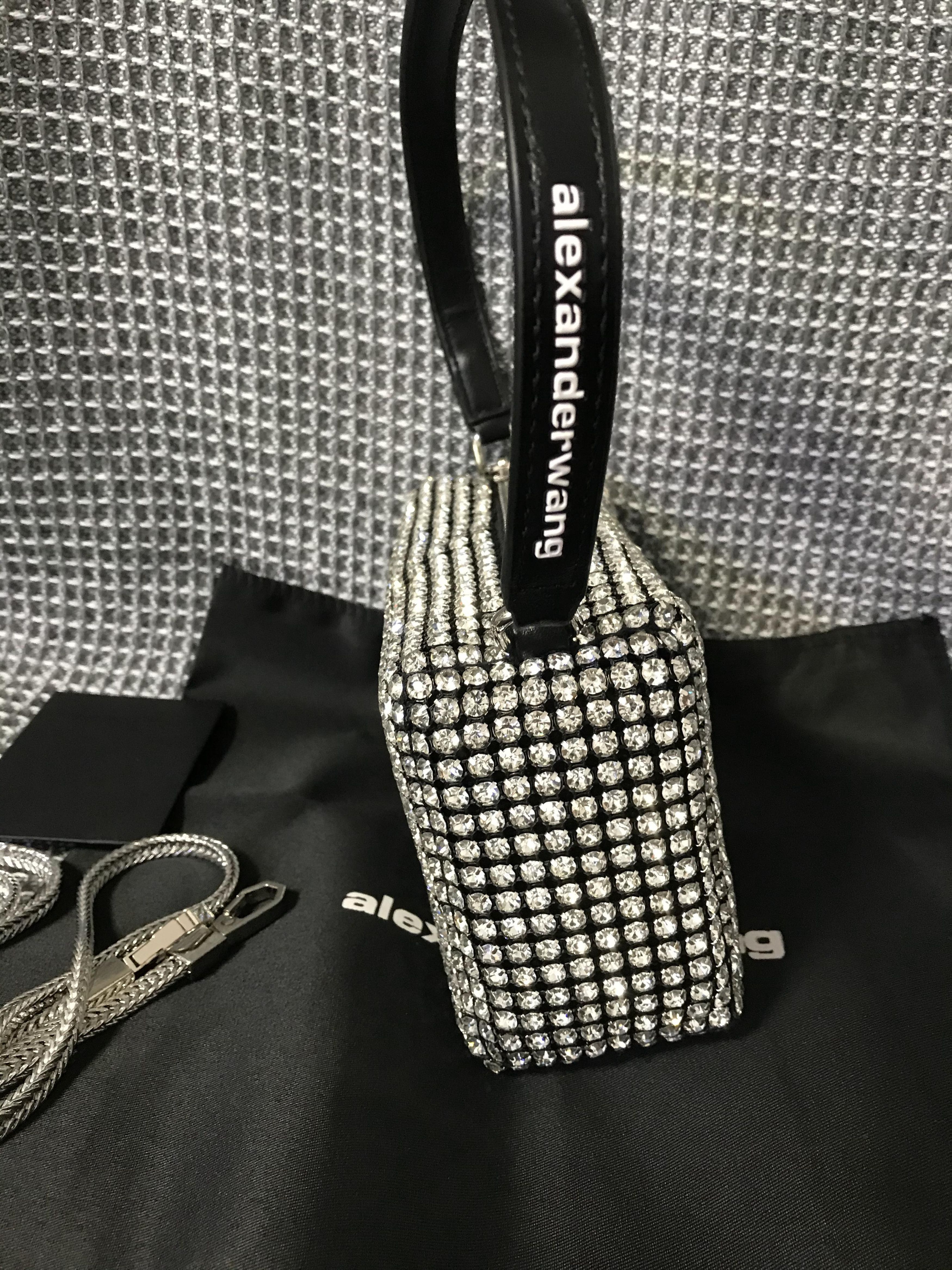 Alexander Wang Alexander Wang logo Crystal Bag Shoulder bag Size ONE SIZE - 3 Thumbnail