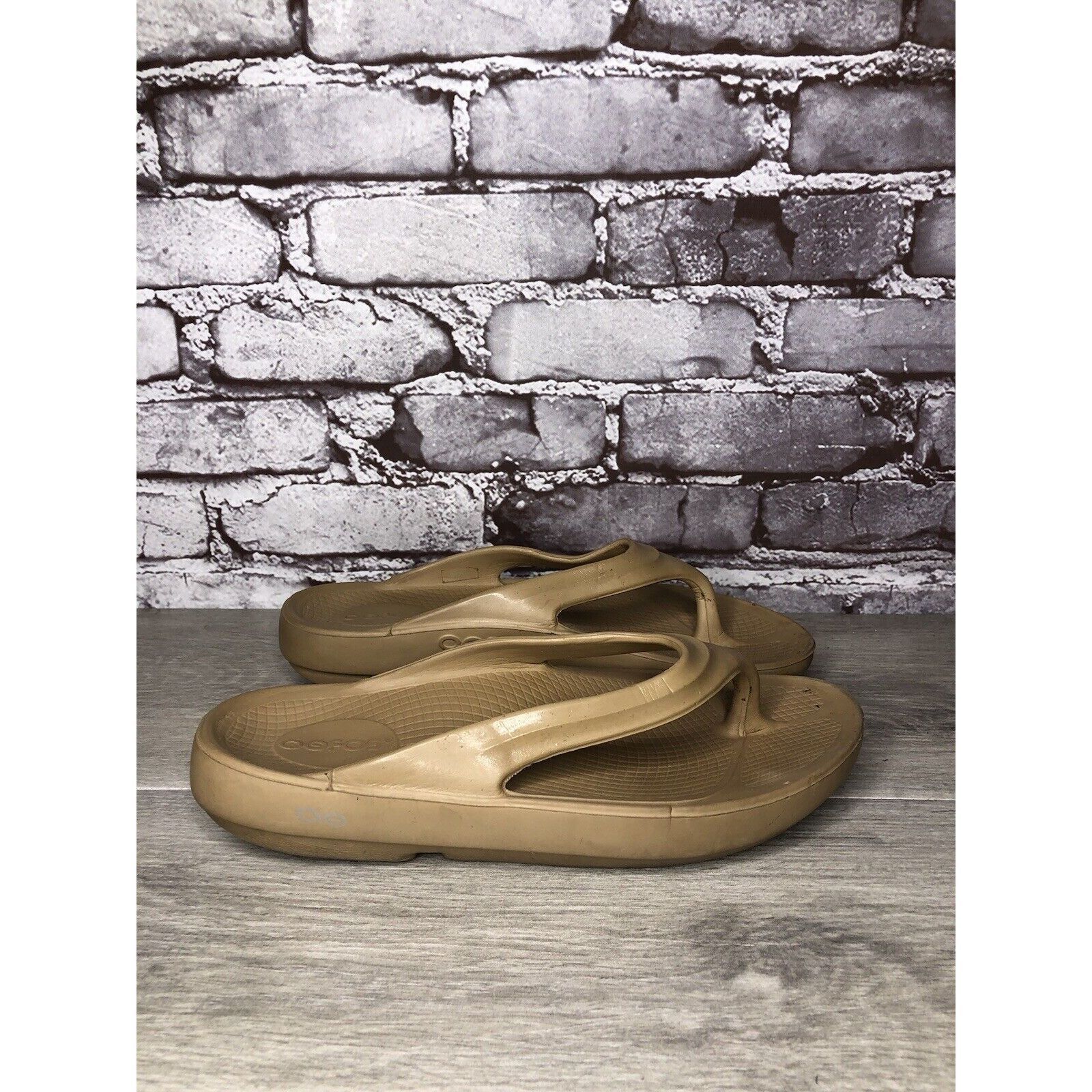 Other OOFOS OOLALA Women's Recovery Nude Rubber Sandals Sz 40EU/9M Size US 10 / IT 40 - 4 Thumbnail