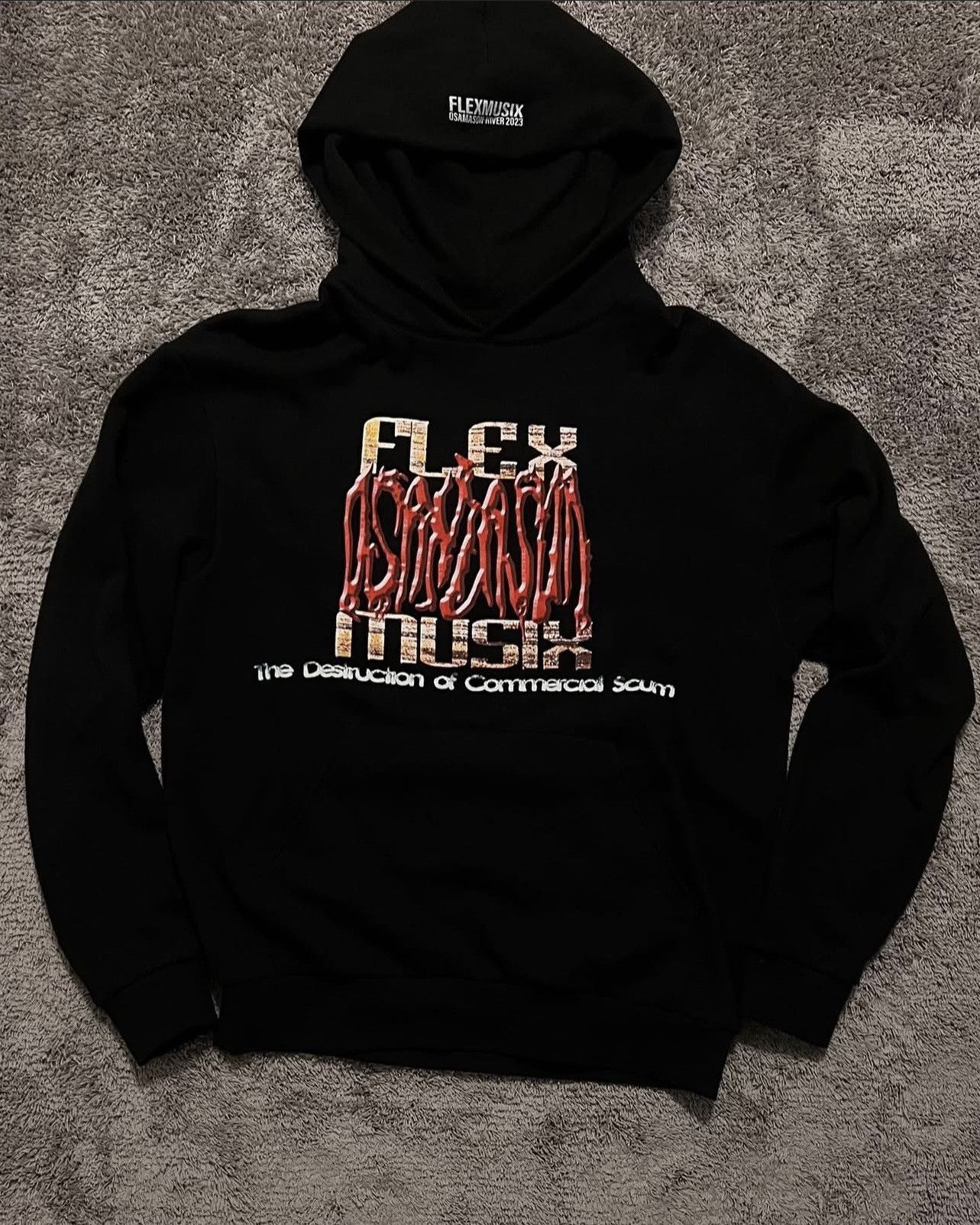 osamason flex musix merch hoodie