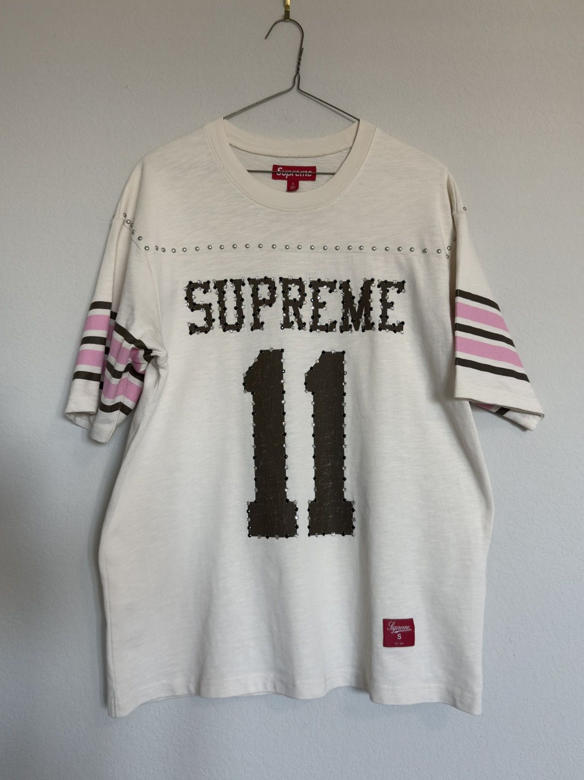 Supreme Studded S/S Football Top