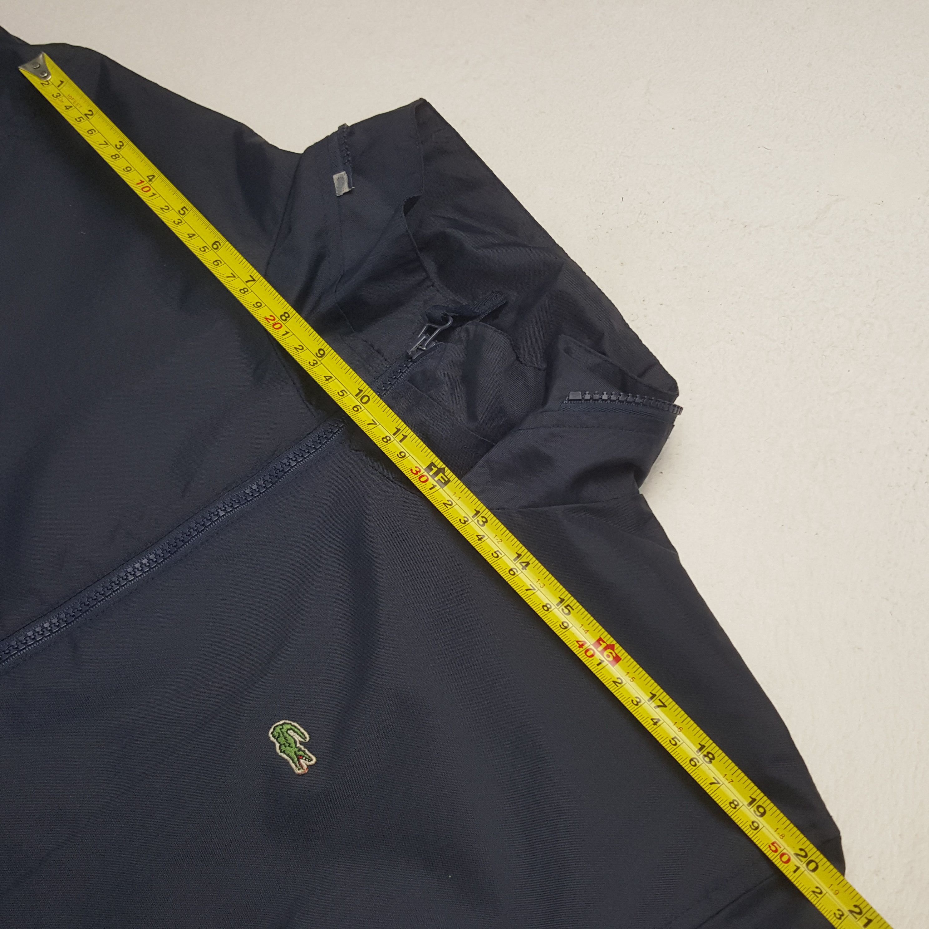 Lacoste Vintage Lacoste Windbreaker Jacket RR4 Size M / US 6-8 / IT 42-44 - 5 Thumbnail