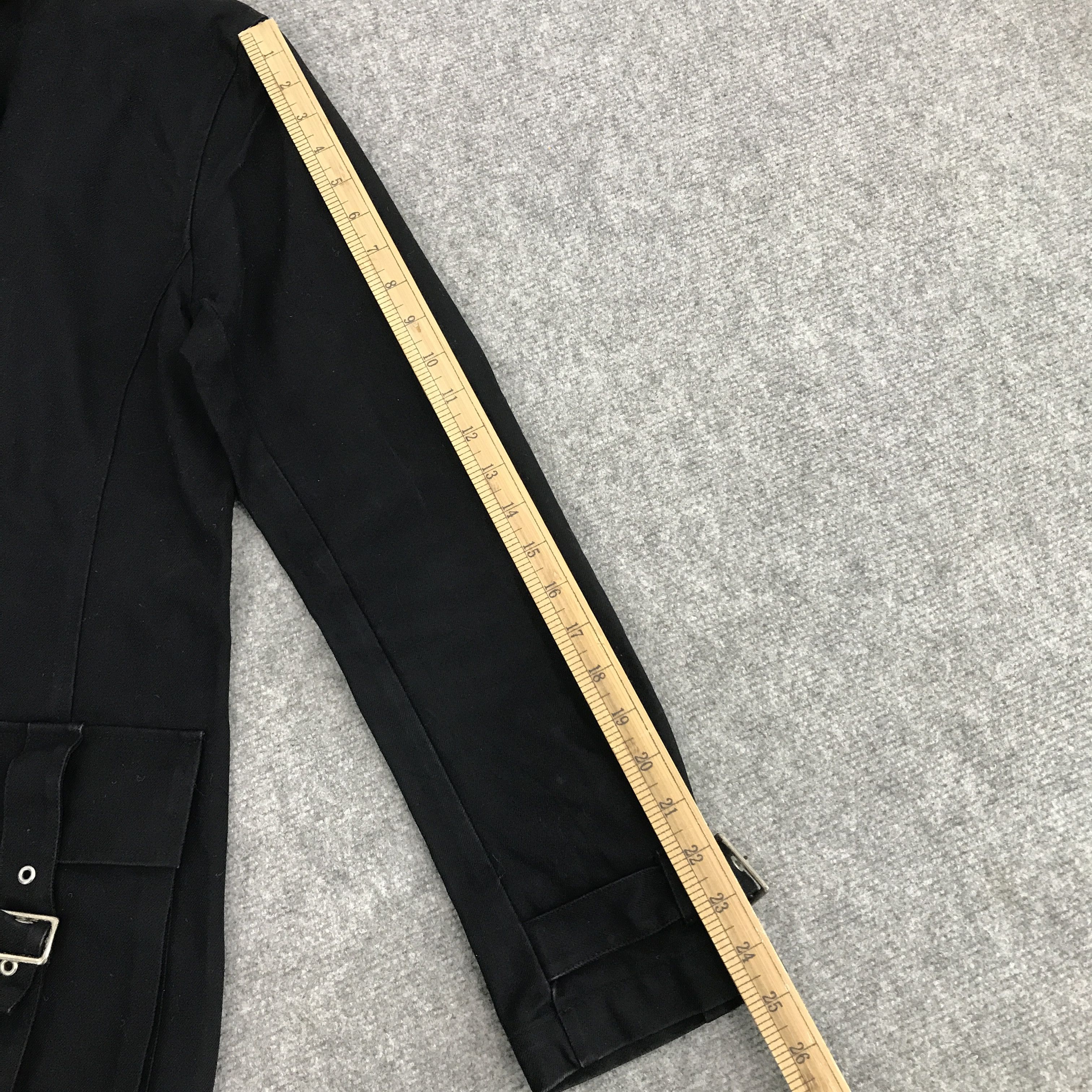 Japanese Brand × No Future 🔥Rare no future bondage black zipper jacket Size US M / EU 48-50 / 2 - 10 Thumbnail