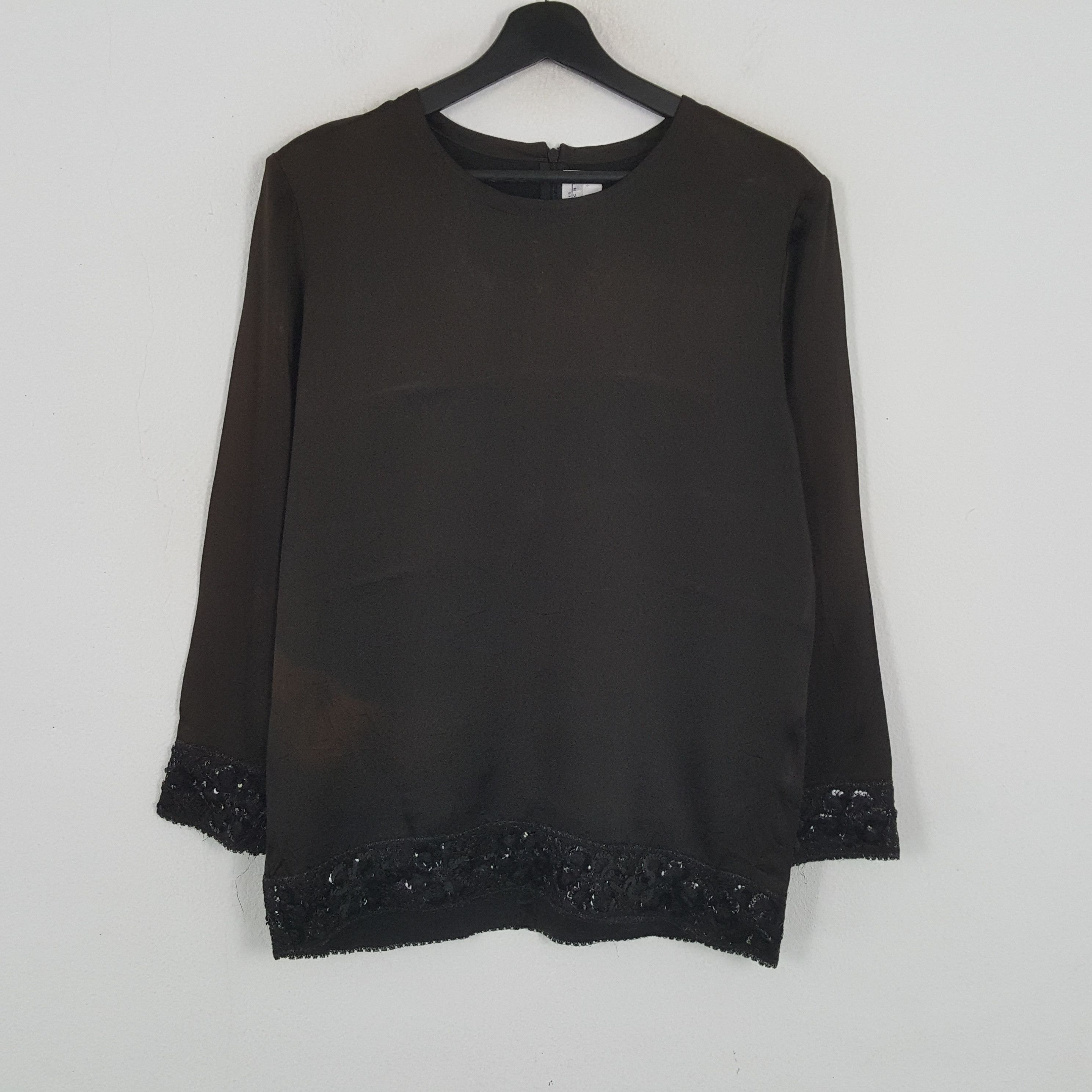 Designer × Givenchy × Vintage GIVENCHY Designer Fashion Style Long Sleeve Tshirt Size M / US 6-8 / IT 42-44 - 1 Thumbnail