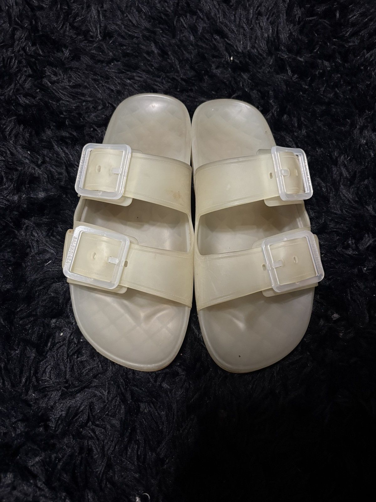 Balenciaga Balenciaga SEE THROUGH ss20 pvc clear sandals berkins Size US 11 / EU 44 - 2 Thumbnail