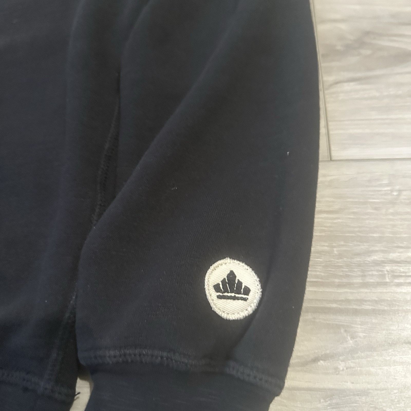 Vintage Sport Of Kings Sweatshirt Black Mens XSmall Surf Beach Skull Size US XS / EU 42 / 0 - 3 Thumbnail