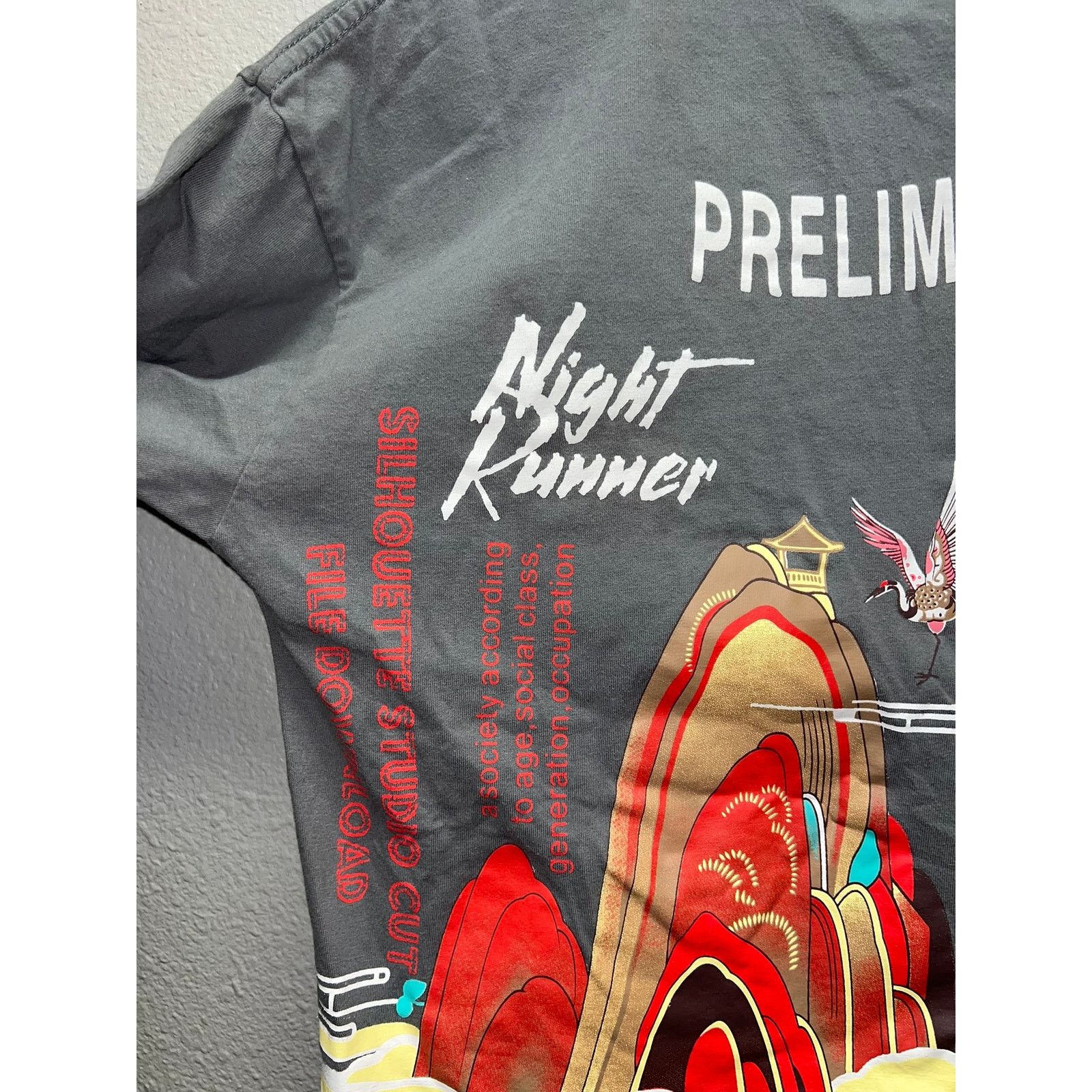 Vintage Night Runner Preliminary Round Shirt Gedpamco Tee Small Size US S / EU 44-46 / 1 - 7 Thumbnail