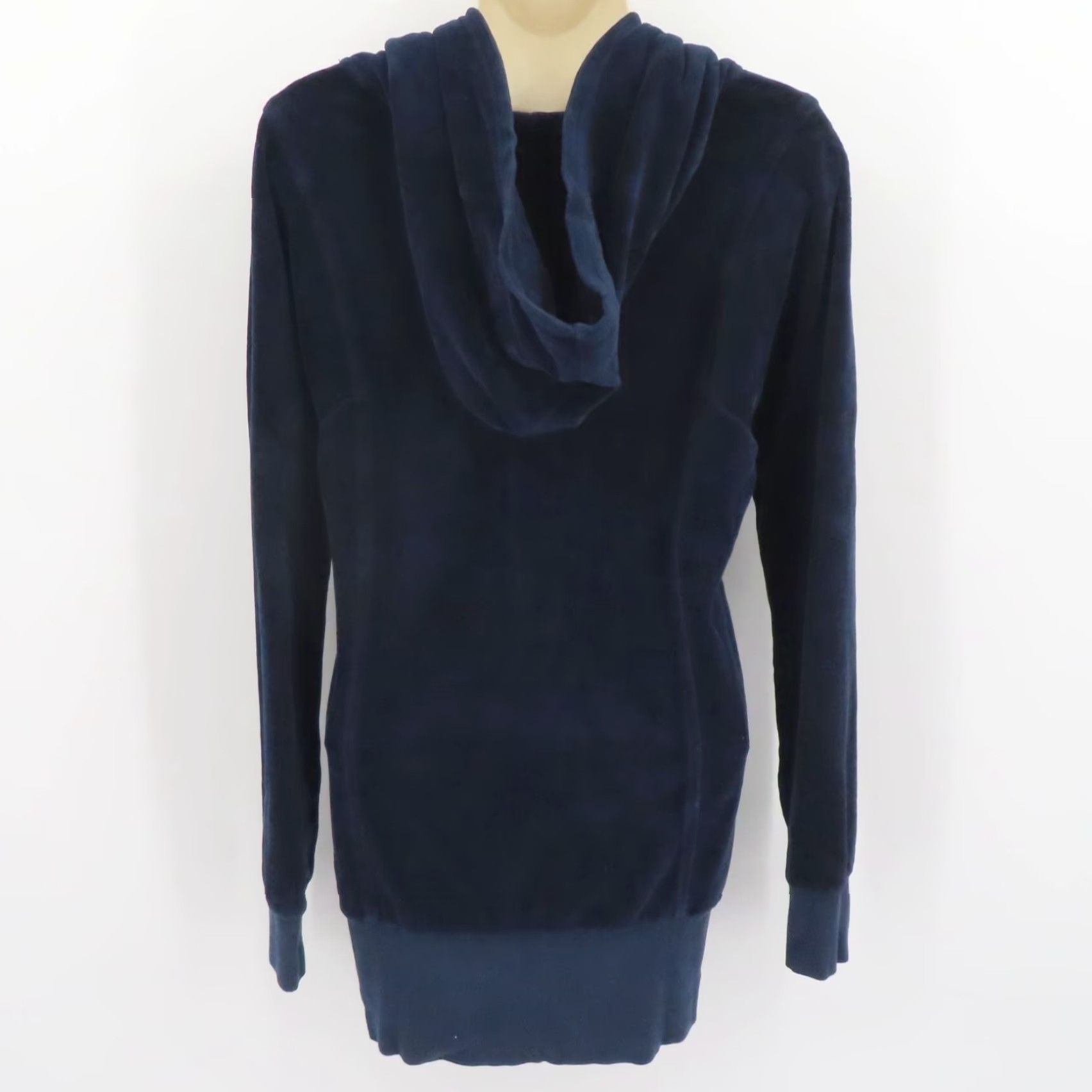 Juicy Couture VINTAGE Juicy Couture Women Medium Blue Velour Full Zip Hoodie Track Suit M Blue Velour Full Zip Hoodie Womens Multifunctional Casual Size M / US 6-8 / IT 42-44 - 5 Thumbnail
