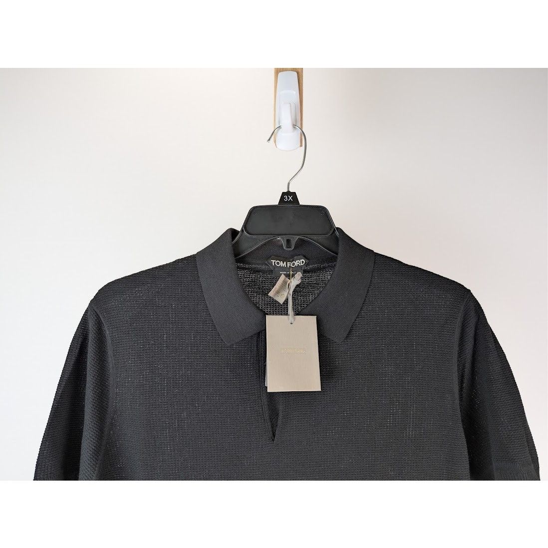 Tom Ford o1rshd1 Polo Shirt in Black Size US M / EU 48-50 / 2 - 3 Thumbnail