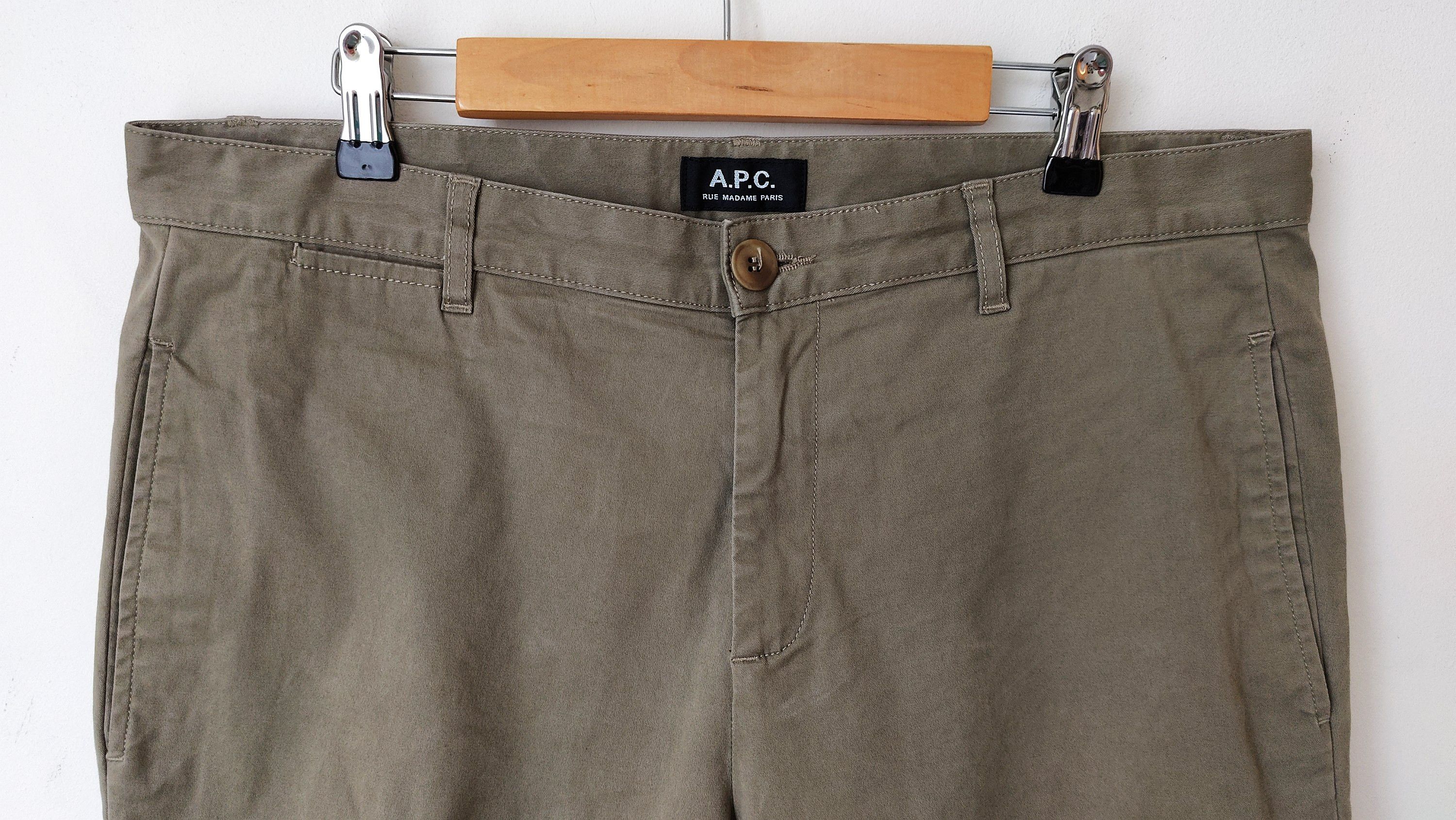 A.P.C. A.P.C. Paris APC Archival Casual Chino Pants Size US 32 / EU 48 - 2 Thumbnail